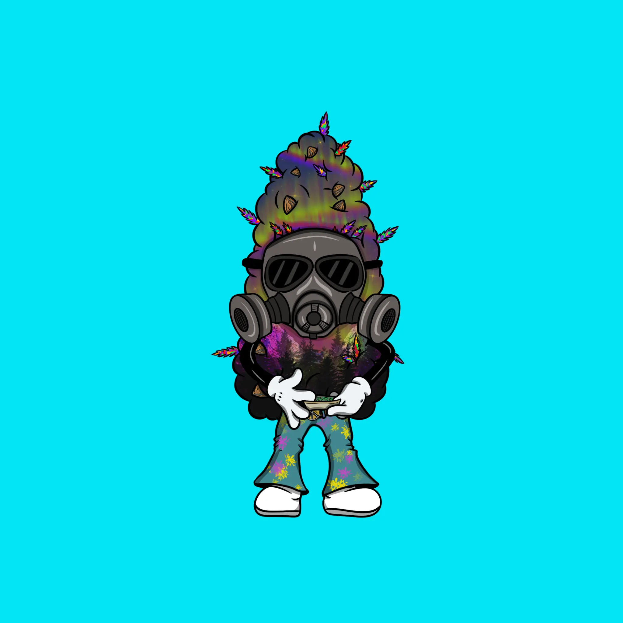 Blazing Budz #329 NFT on Algorand