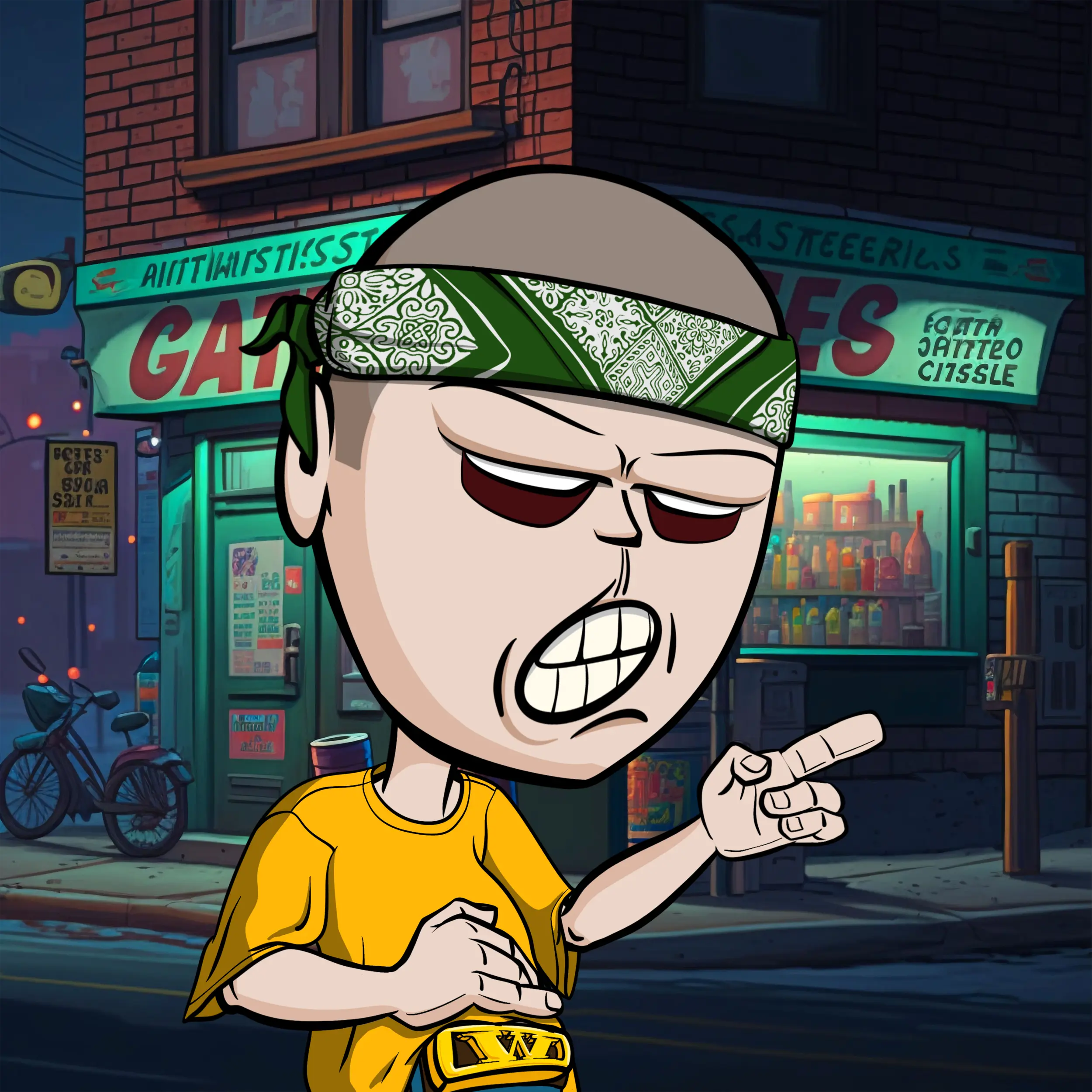 CoolCockGangs #179 NFT on Algorand