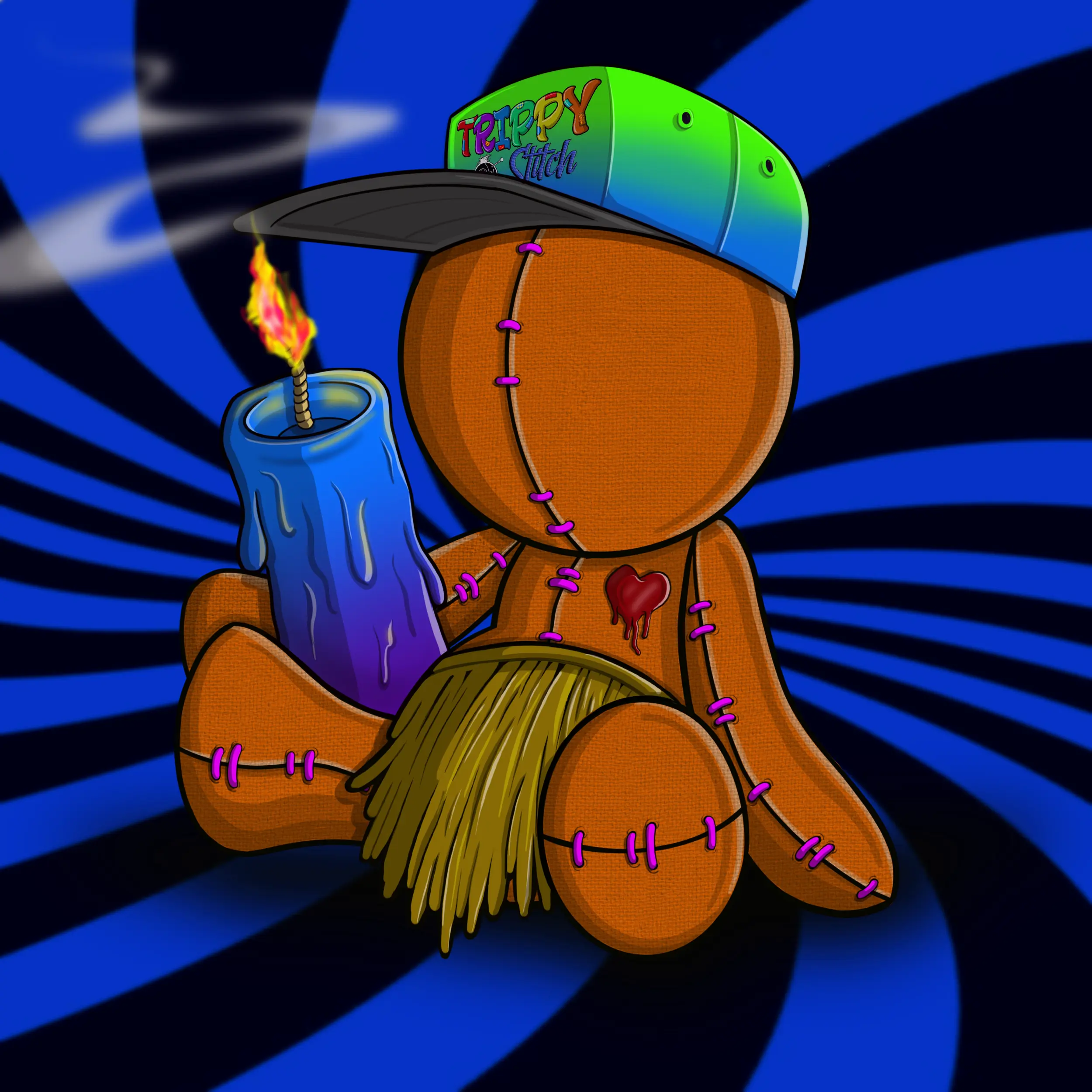 Trippy Stitch #138 NFT on Algorand