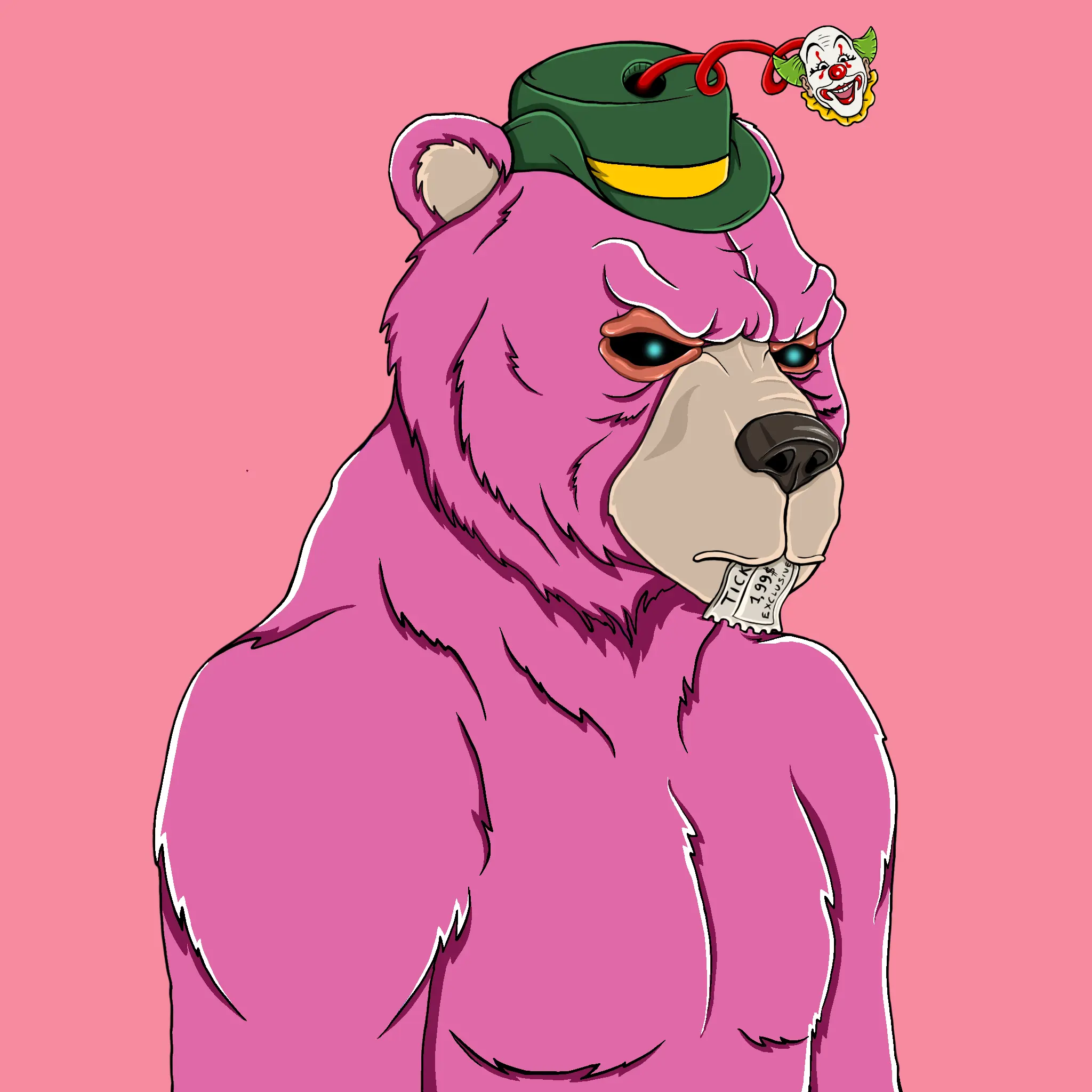 Mad Bears #1522 NFT on Algorand