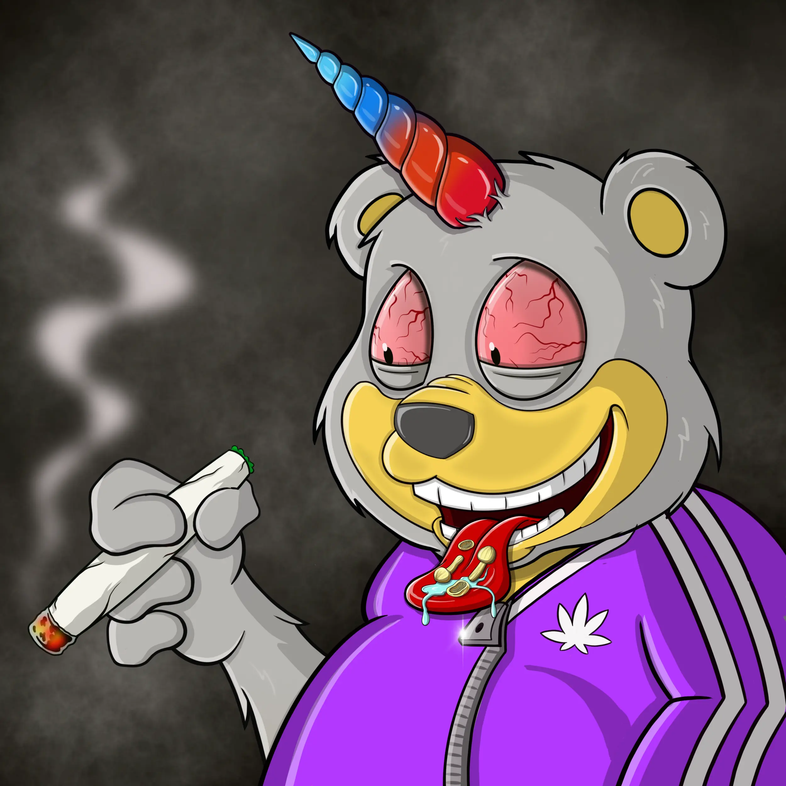 Burnin Bears #1386 NFT on Algorand