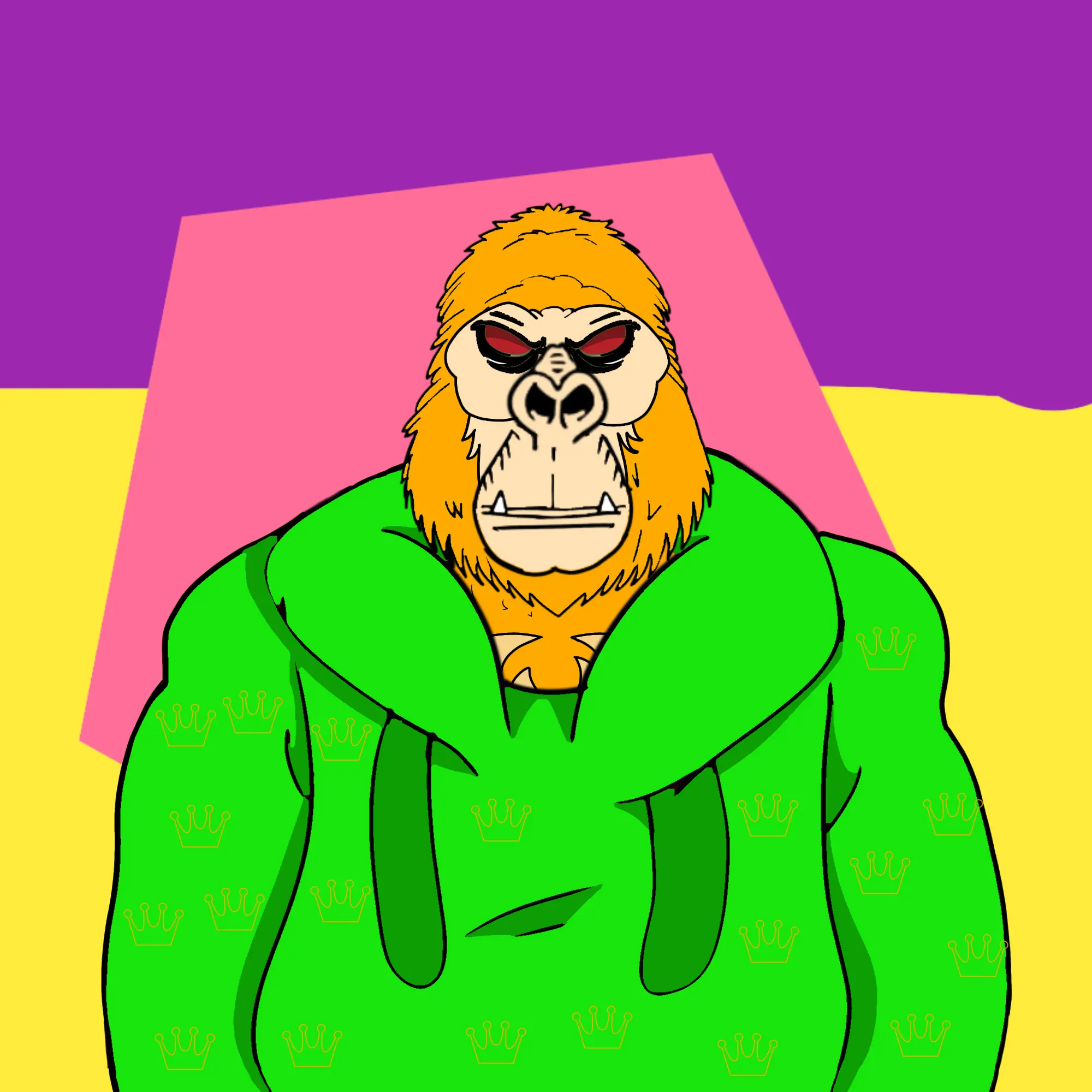 AL GORILLA #77 NFT on Algorand