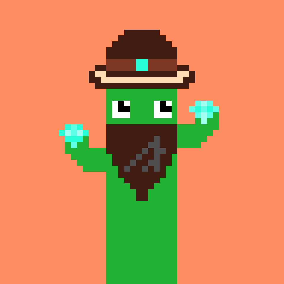 Cactus Cowboy Avatar 11 NFT on Algorand