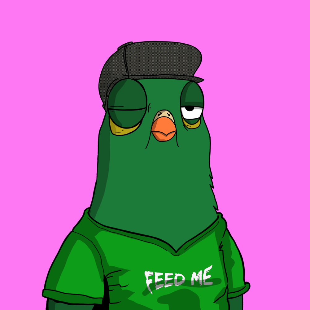Ghetto Pigeons #0186 NFT on Algorand