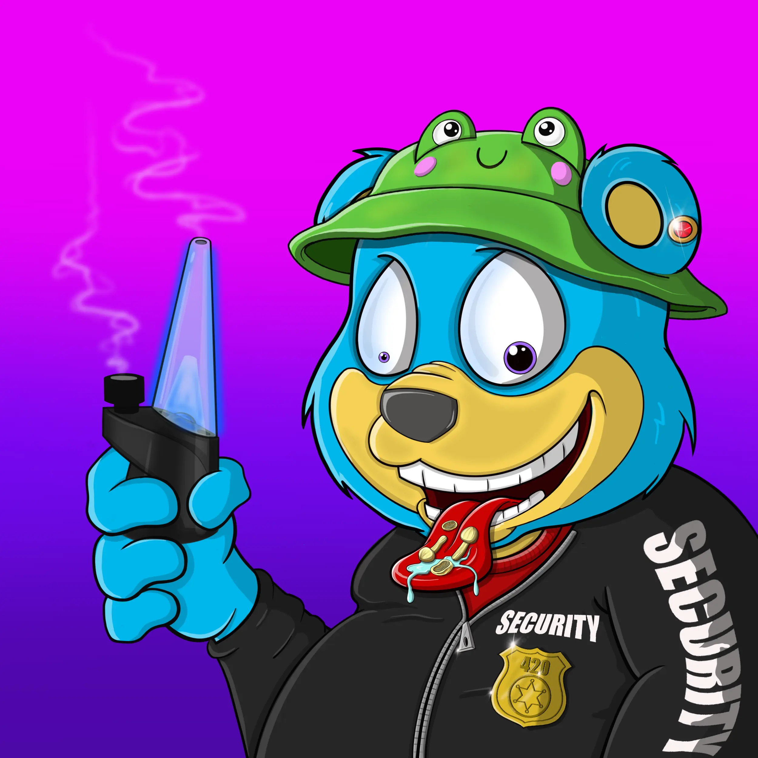 Burnin Bears #365 NFT on Algorand
