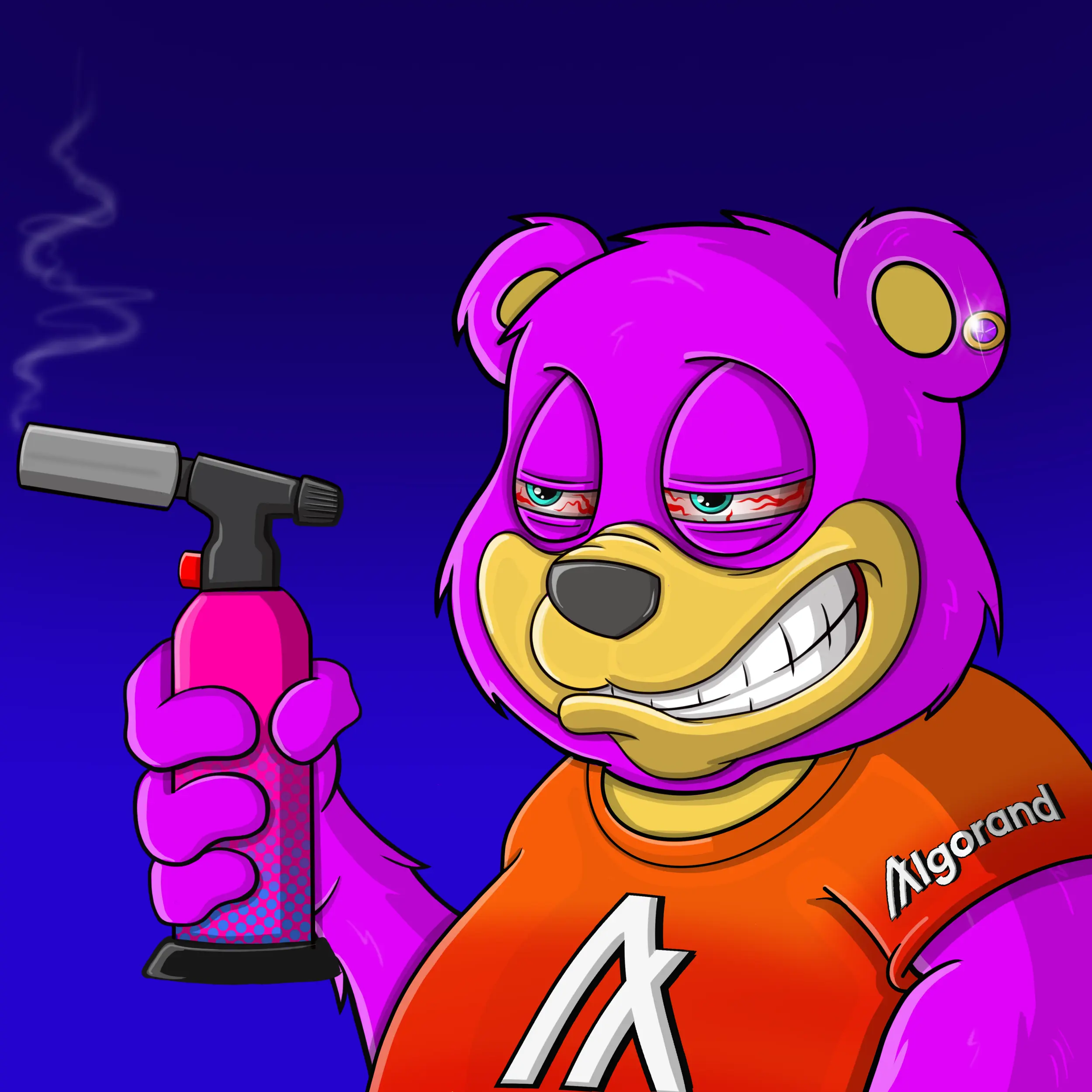 Burnin Bears #338 NFT on Algorand