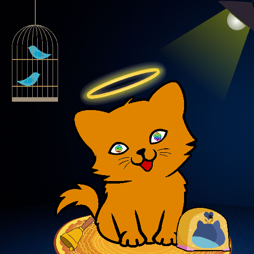 Happy Hoomens Cat#0487 NFT on Algorand