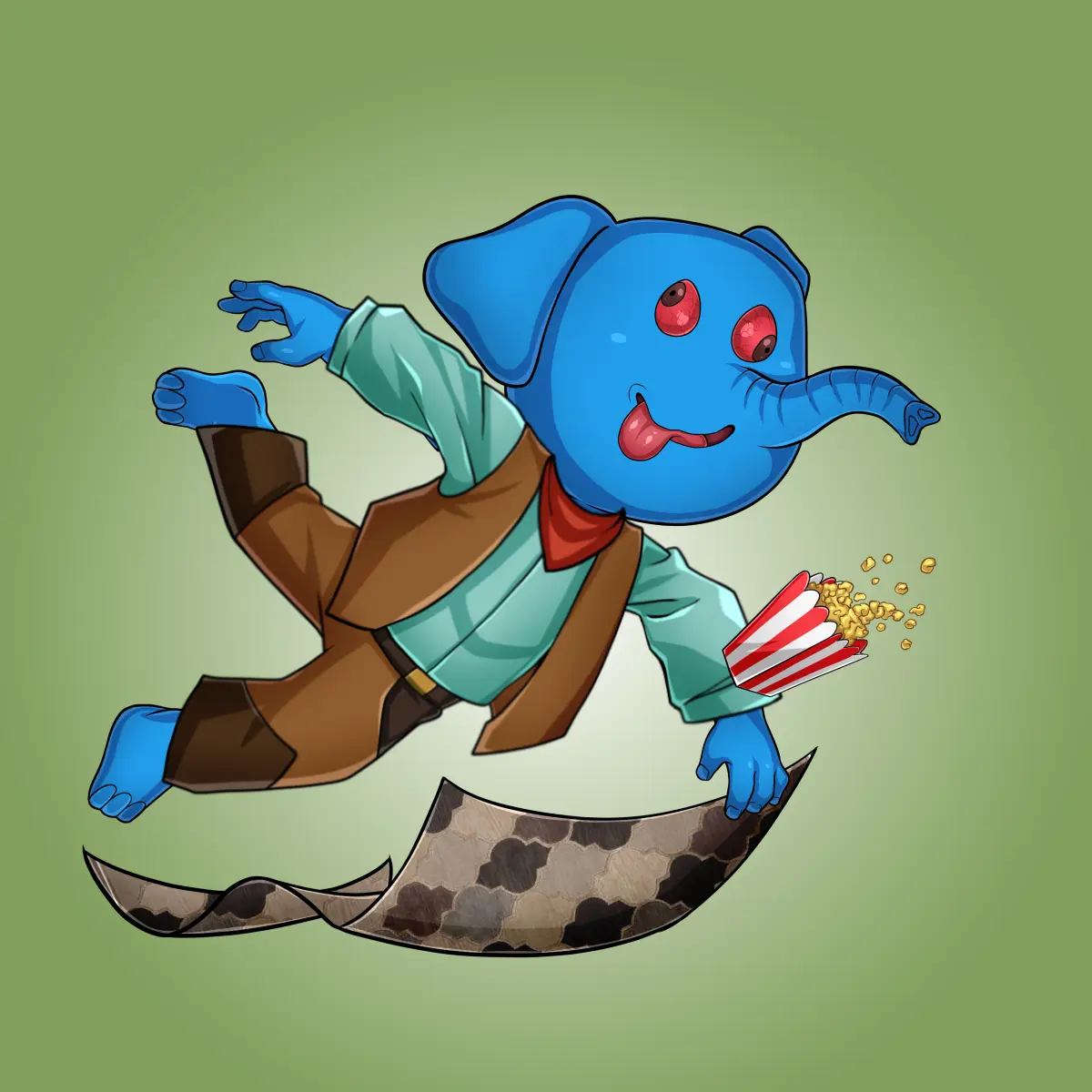 Rug Friends  #6607 NFT on Algorand