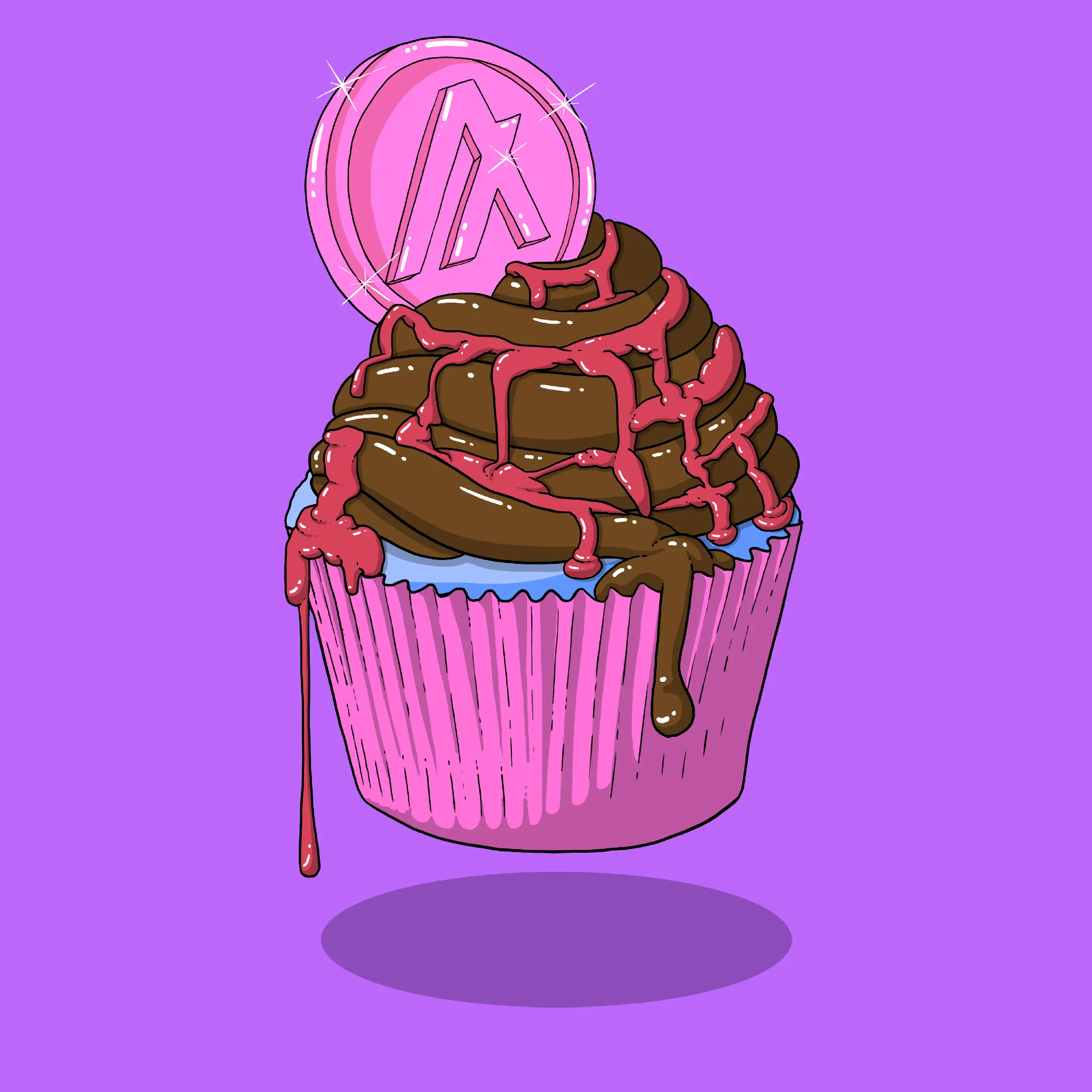 Cupcakes #8 NFT on Algorand