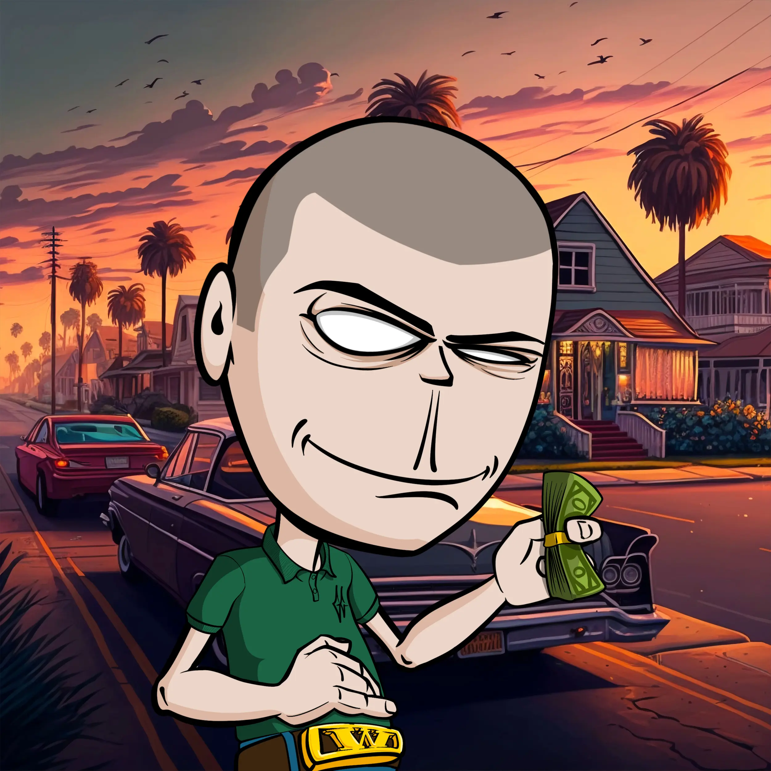 CoolCockGangs #216 NFT on Algorand