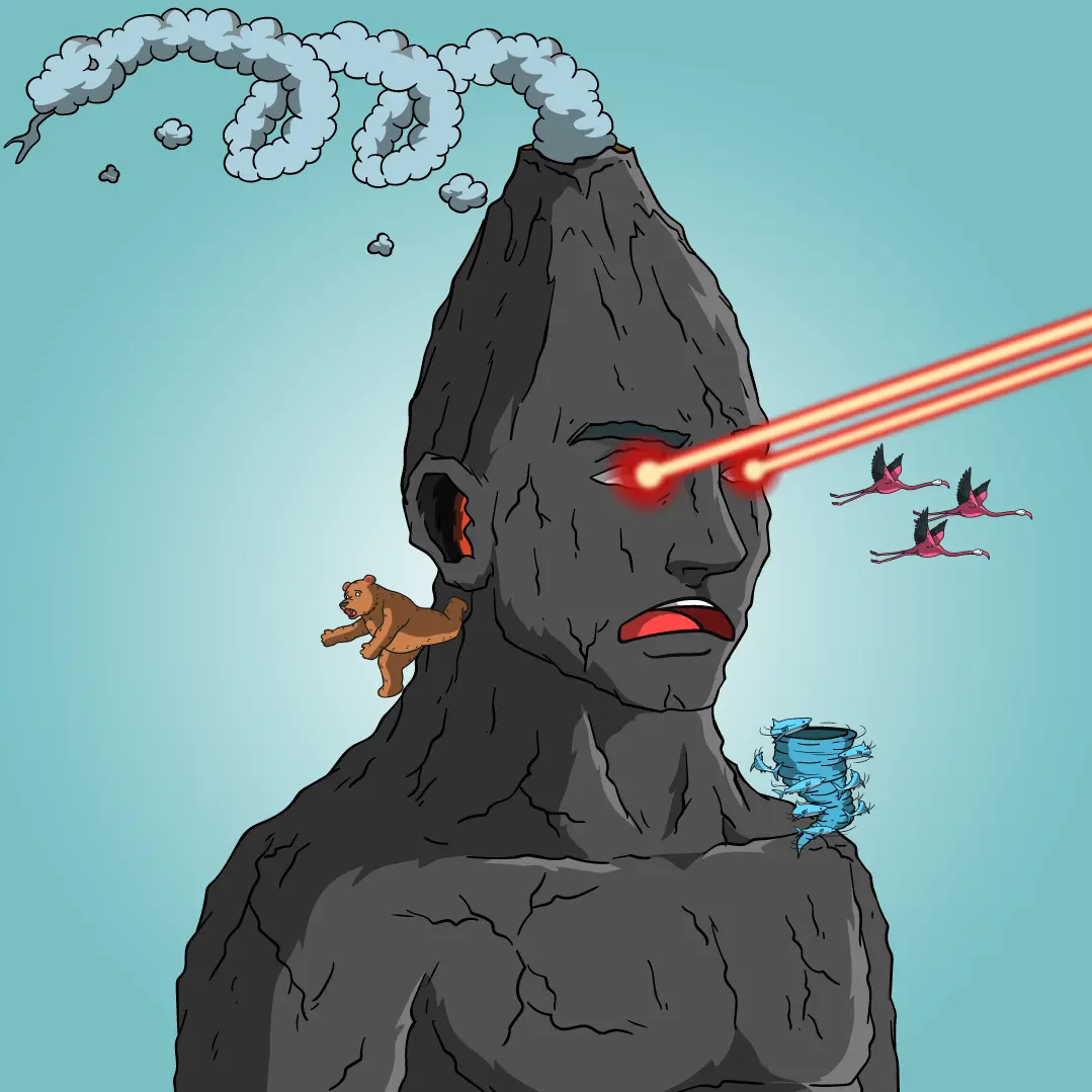 Volcano Boyz #1838 NFT on Algorand