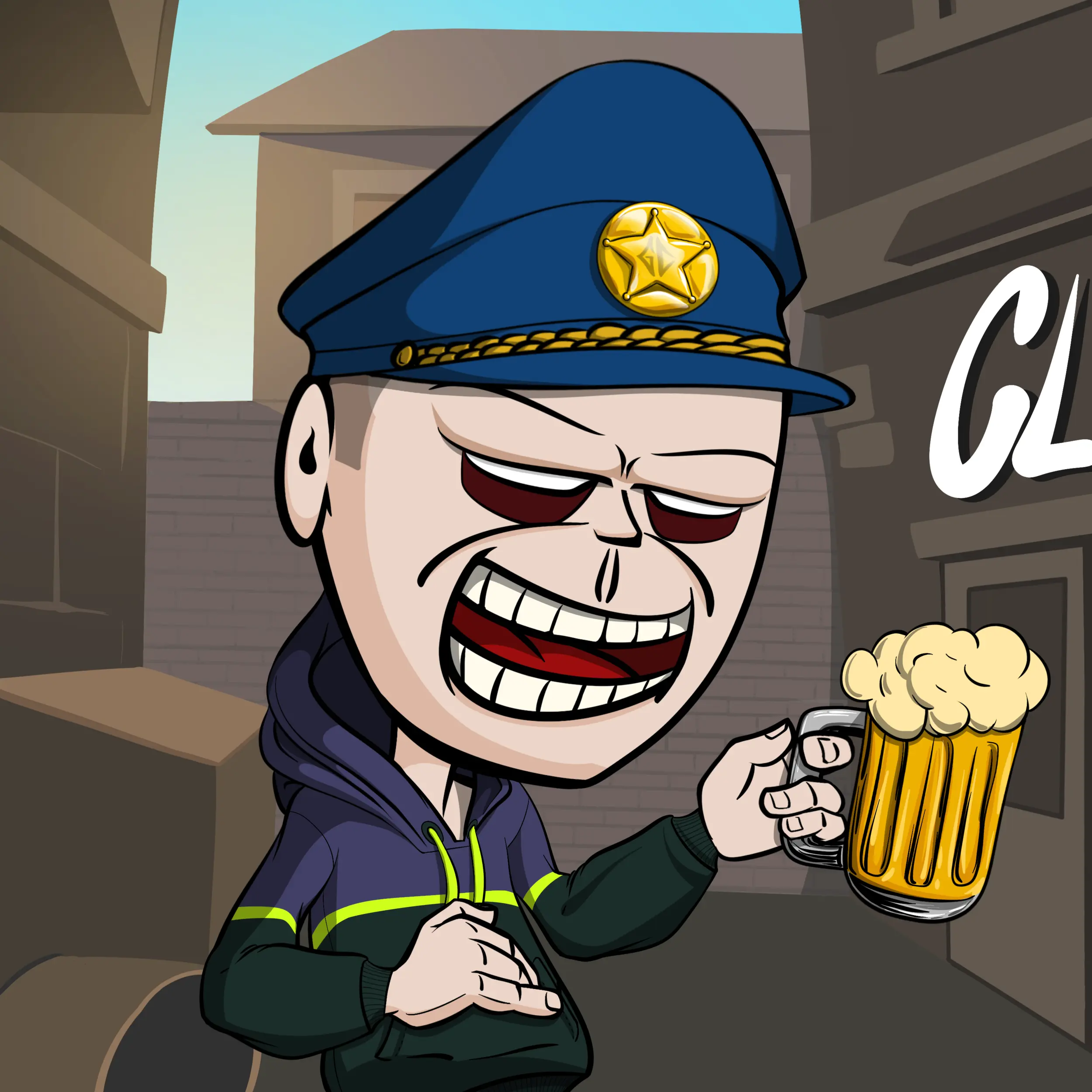 CoolCockGangs #858 NFT on Algorand