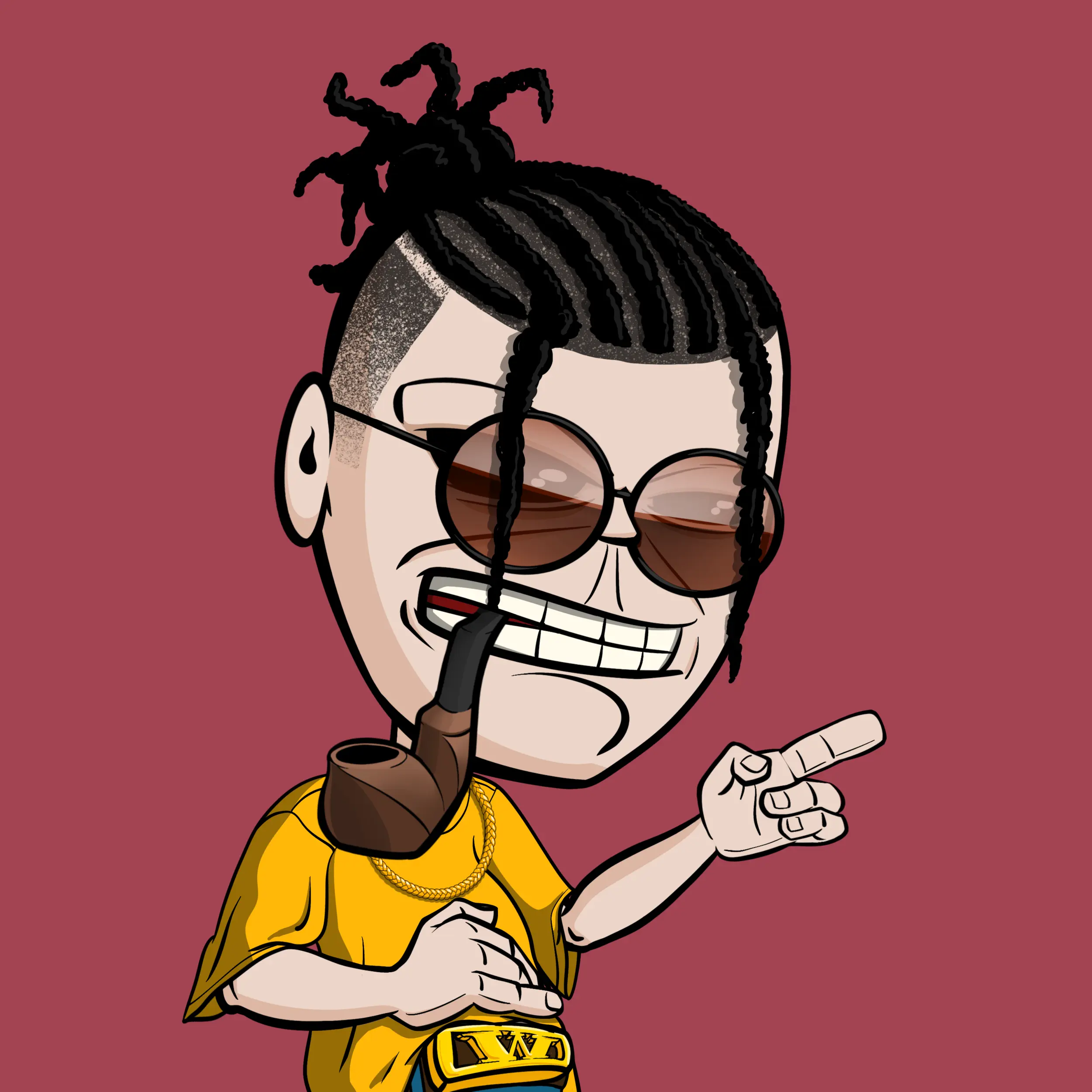 CoolCockGangs #886 NFT on Algorand