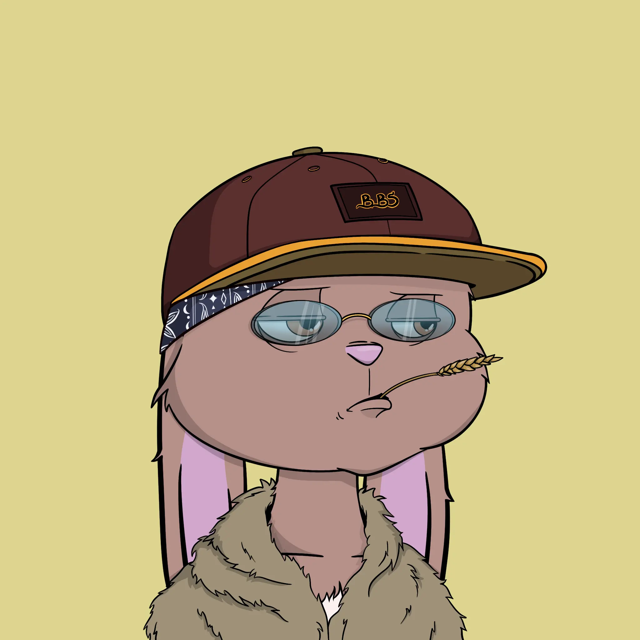 Bad Bunny Society #3087 NFT on Algorand