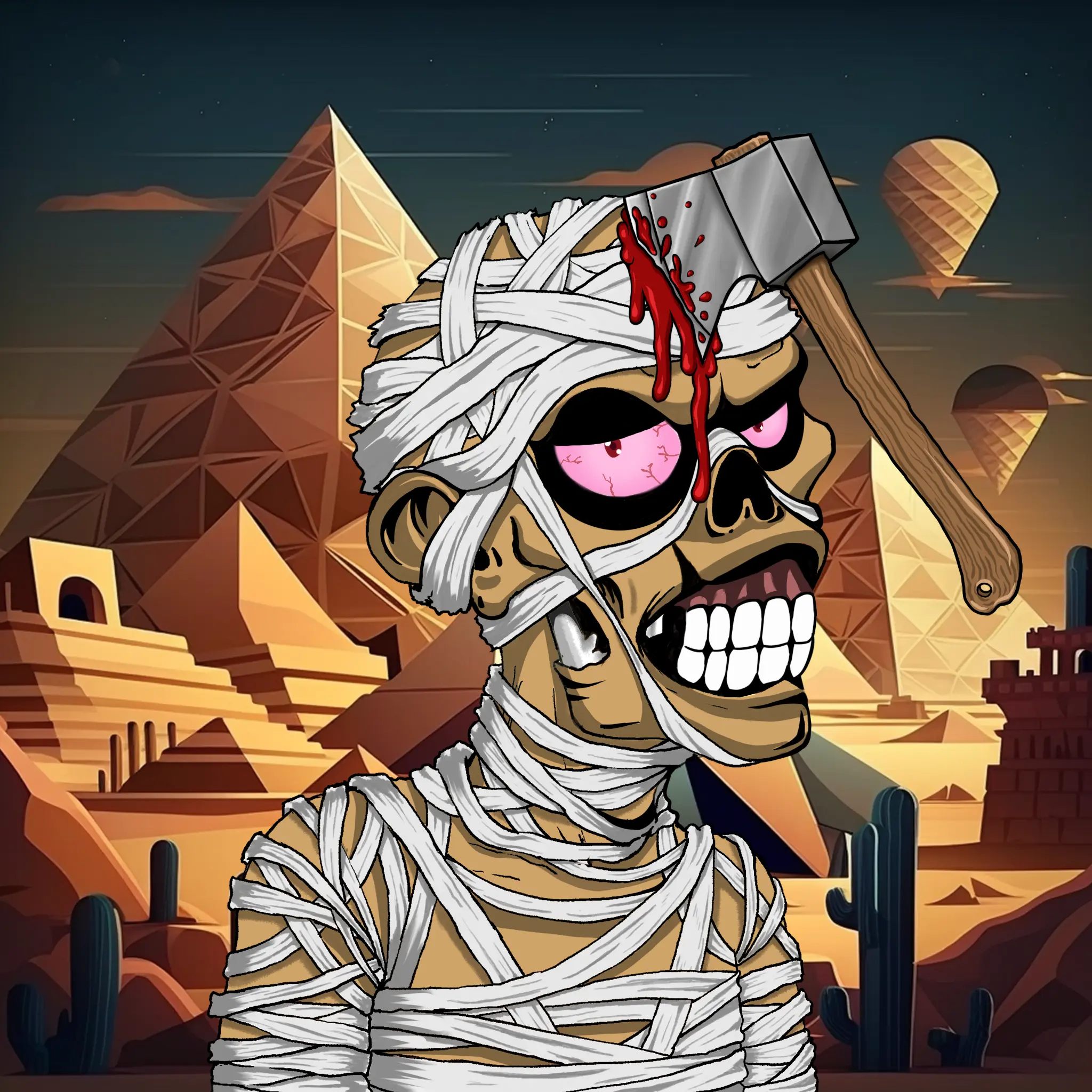 Algo Mummy #1400 NFT on Algorand