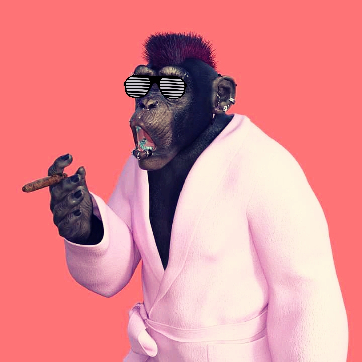 Lord Stout Gorilla @bad-ass NFT on Algorand