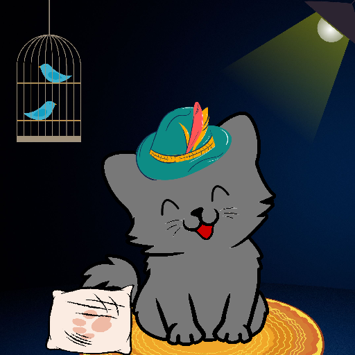 Happy Hoomens Cat#0363 NFT on Algorand