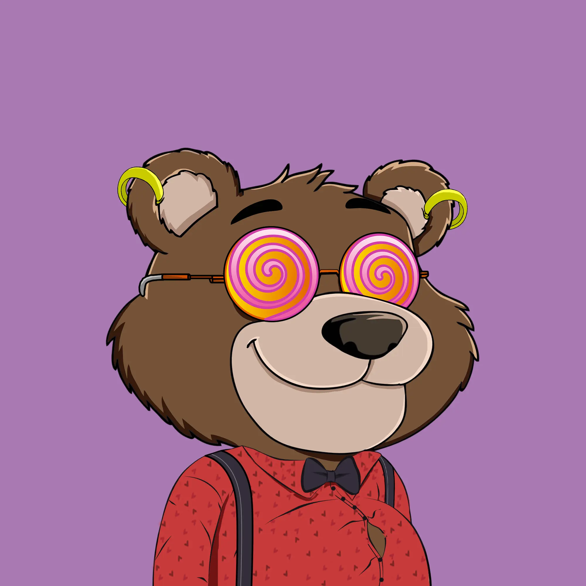 Gluttonous Bears #328 NFT on Algorand