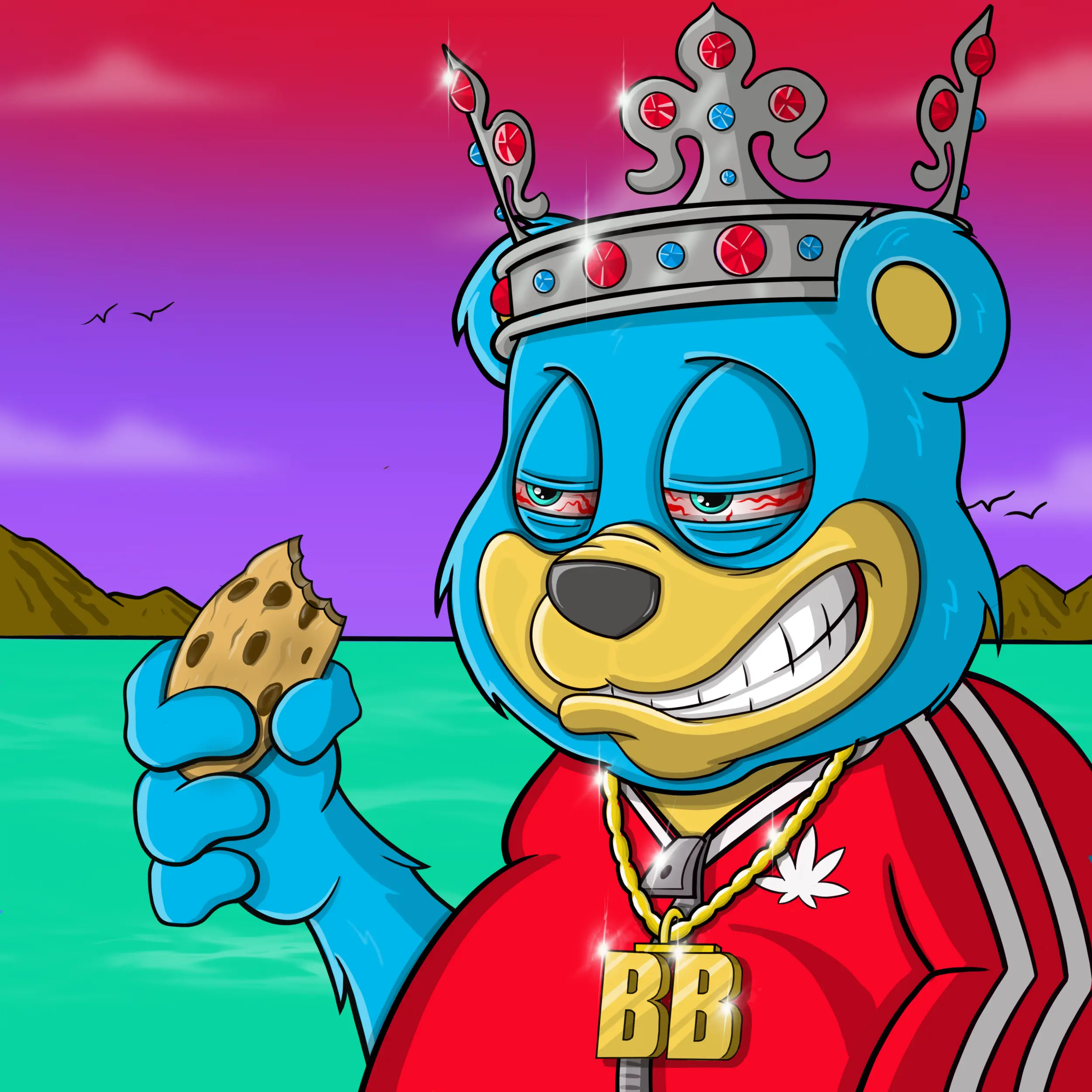 Burnin Bears #791 NFT on Algorand