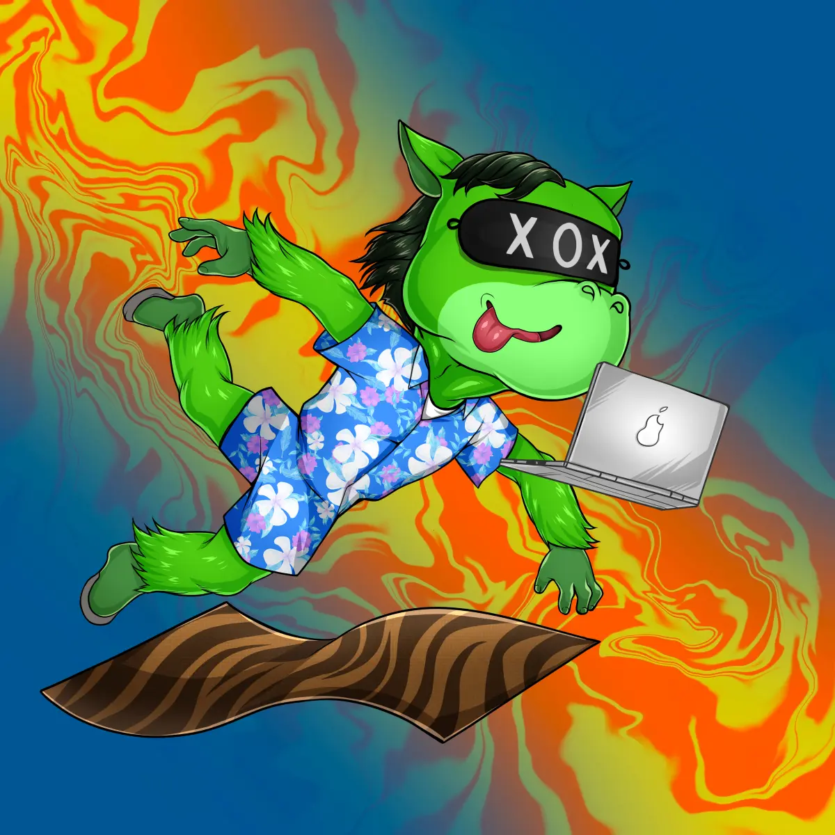 Rug Friends  #3008 NFT on Algorand