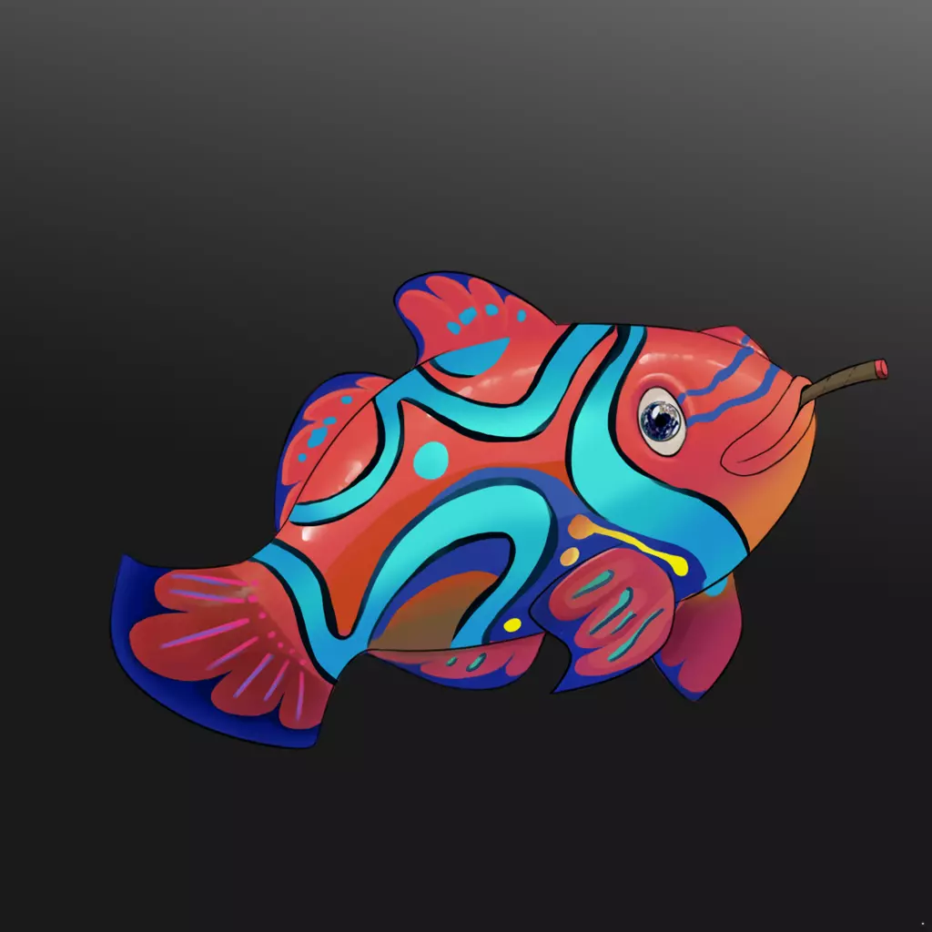 Clown Fish #231 NFT on Algorand