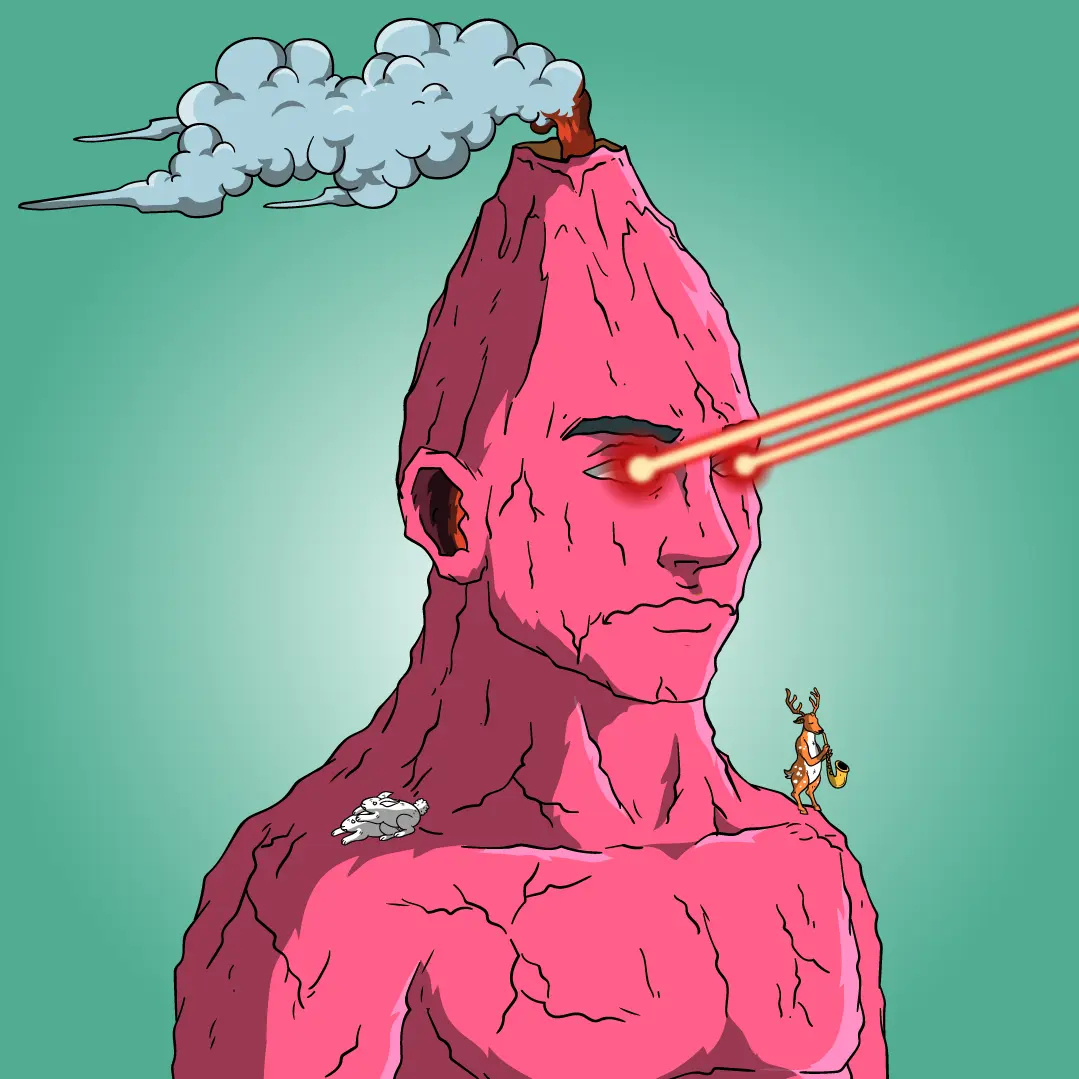 Volcano Boyz #1449 NFT on Algorand