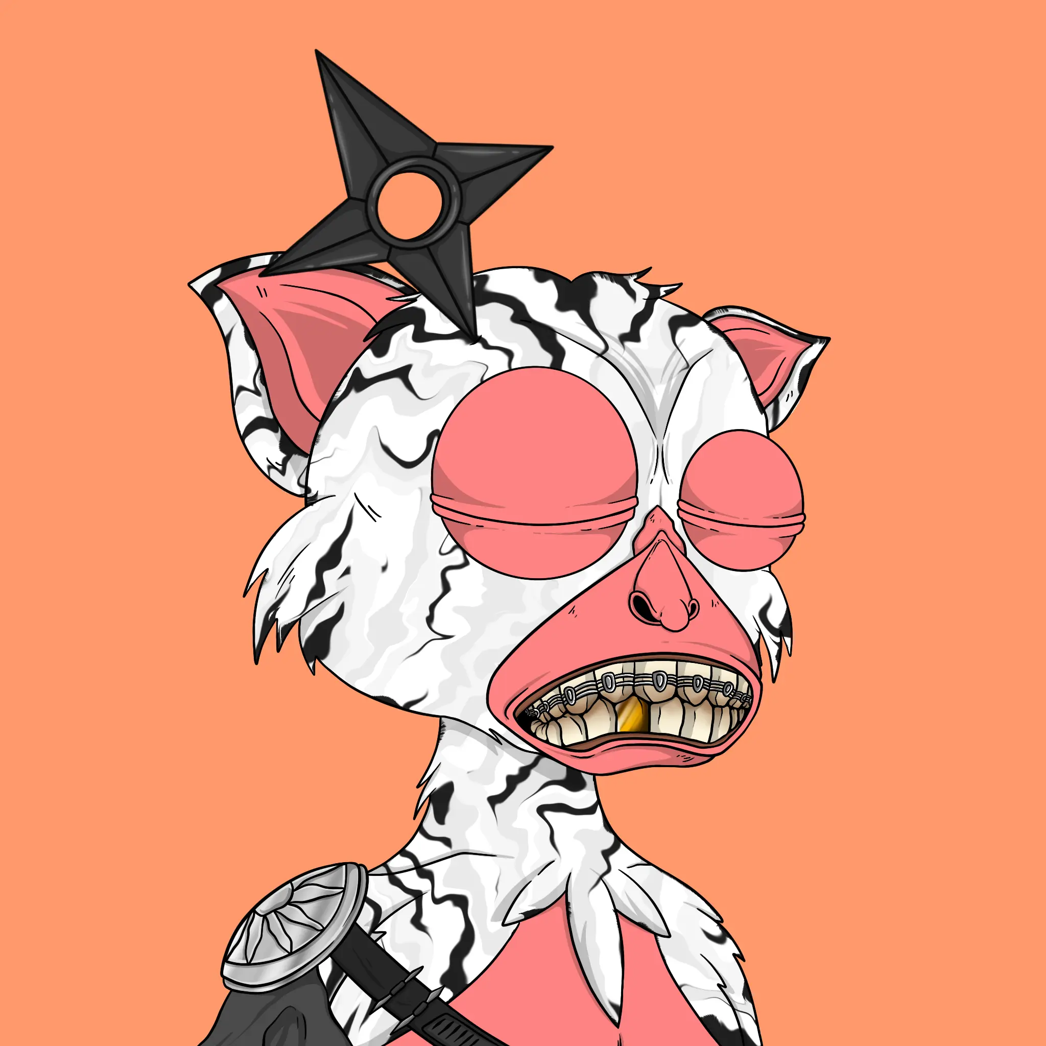 Trendy Tarsier #2791 NFT on Algorand