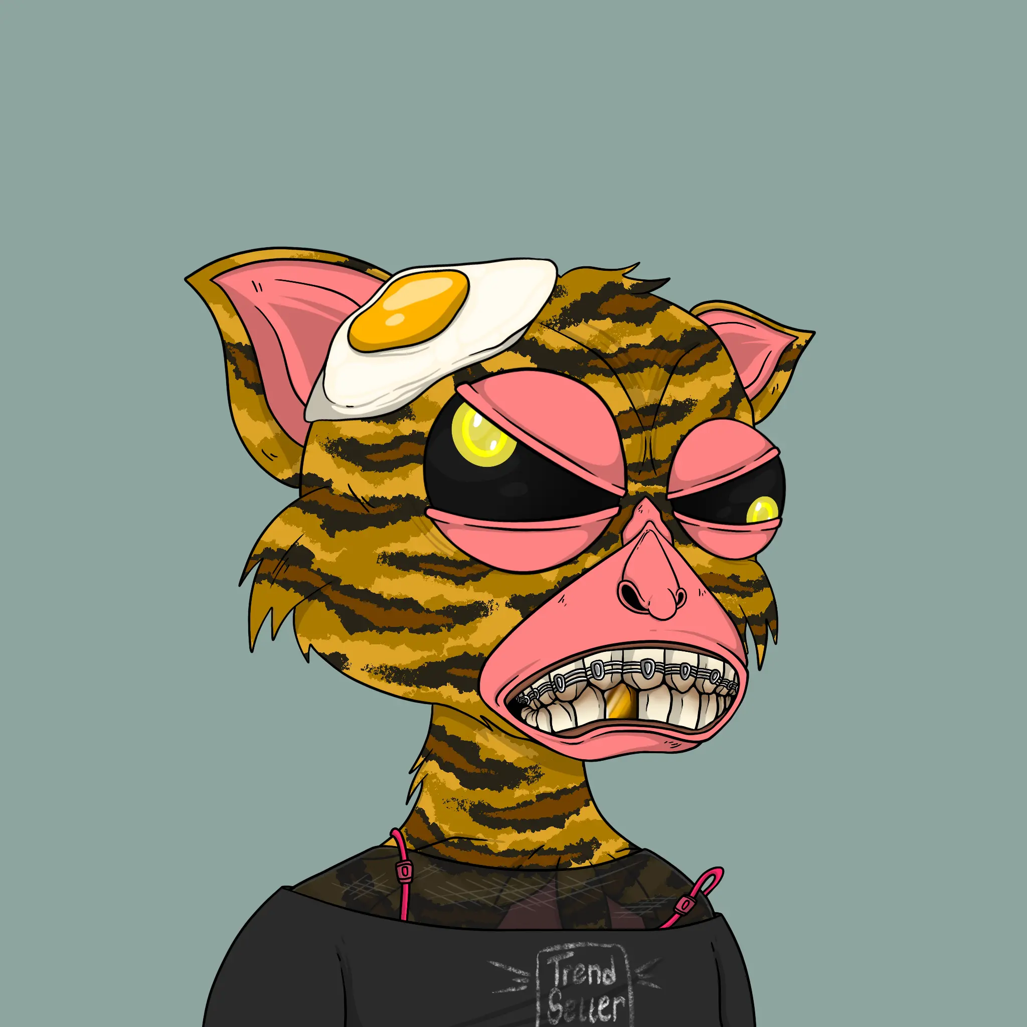 Trendy Tarsier #2801 NFT on Algorand