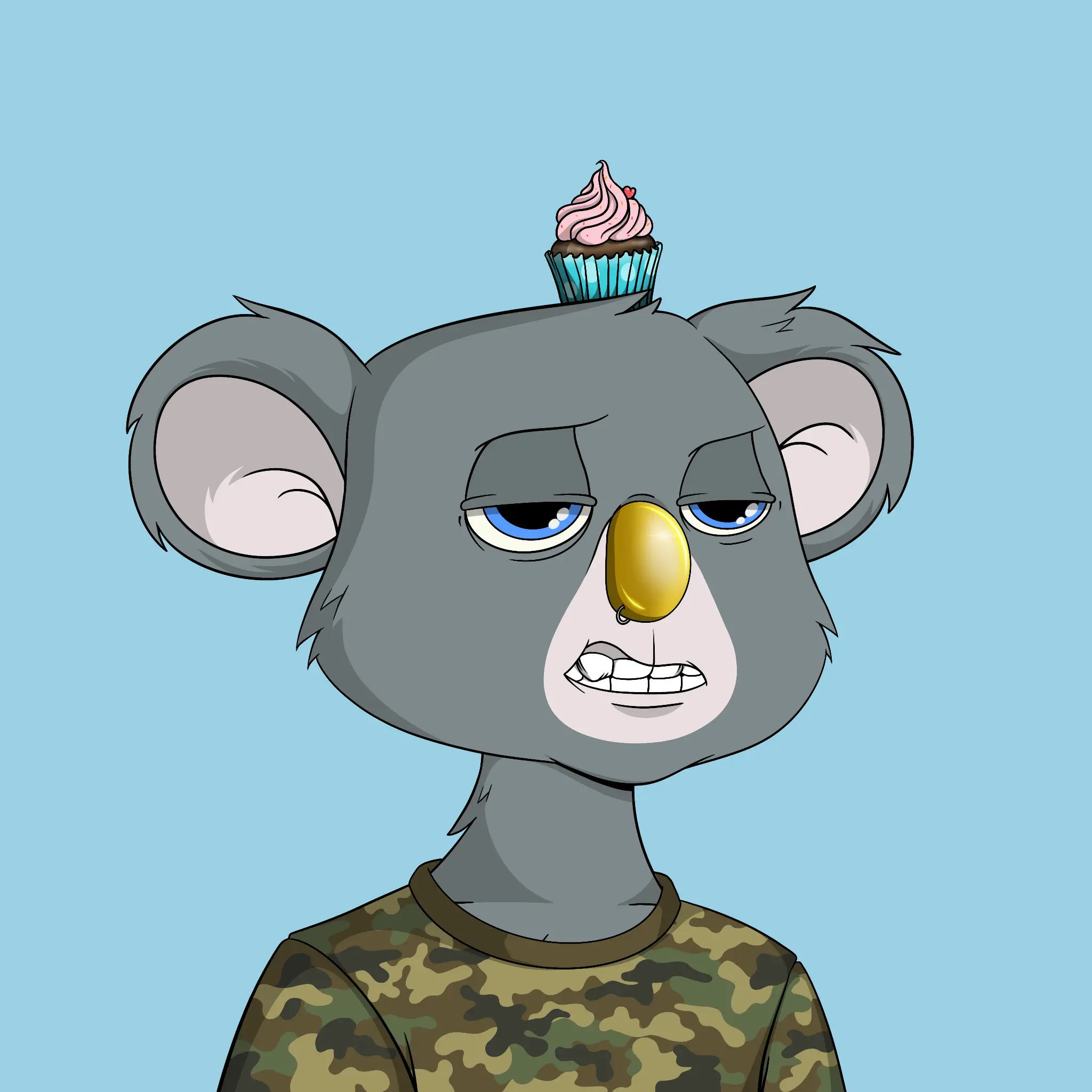 Bad Koala Society #2072 NFT on Algorand