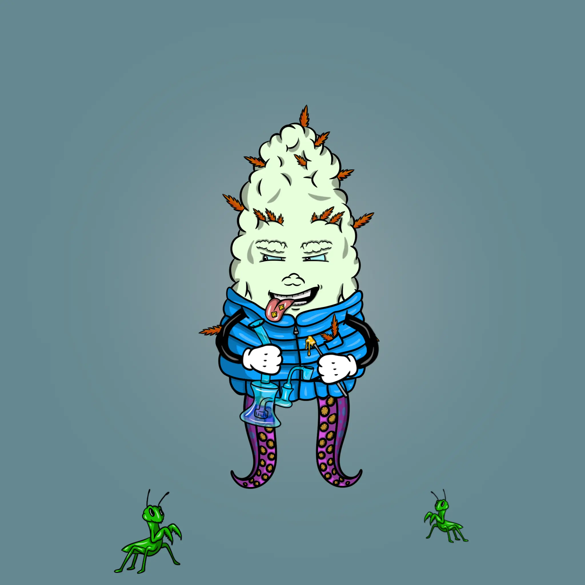 Blazing Budz #71 NFT on Algorand