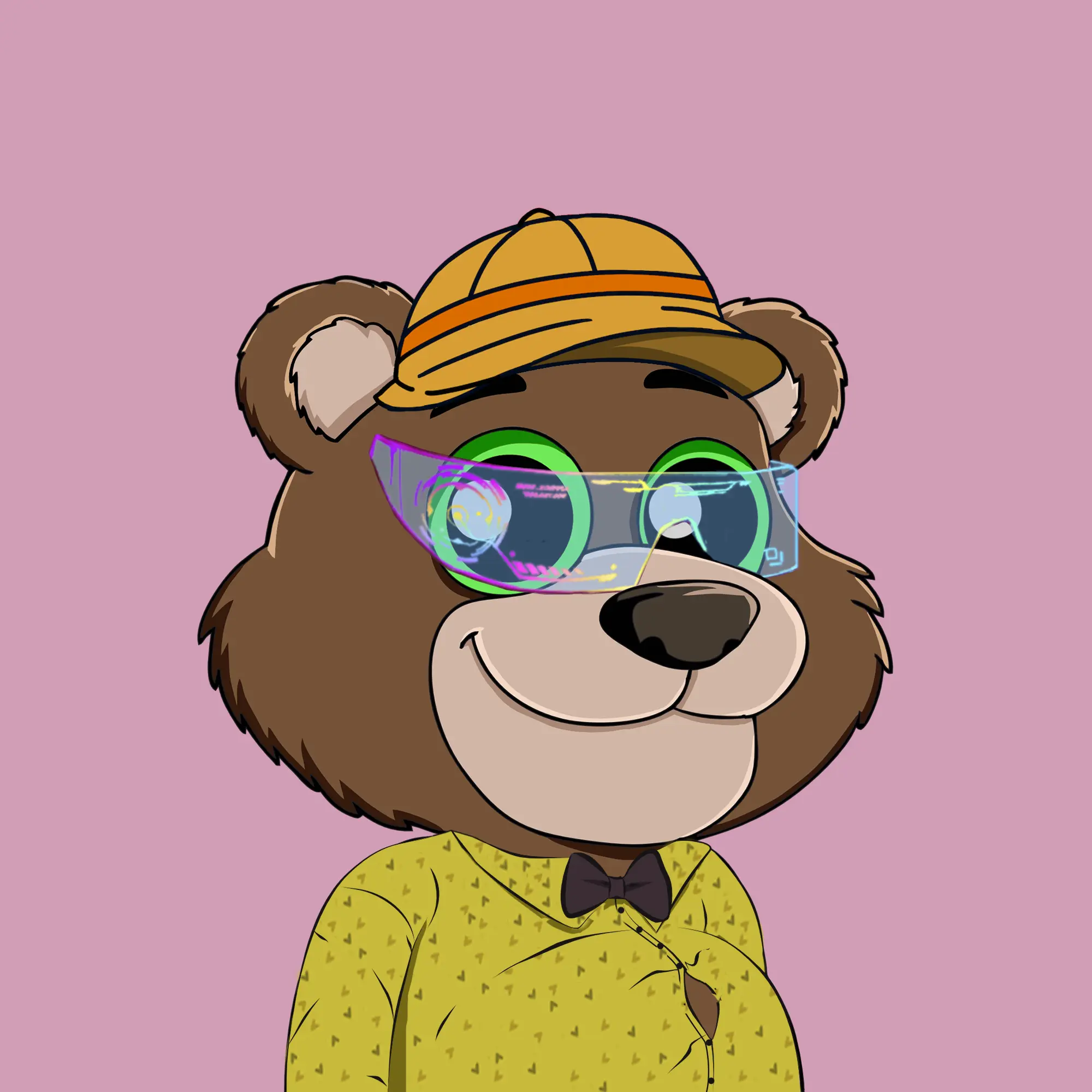 Gluttonous Bears #101 NFT on Algorand