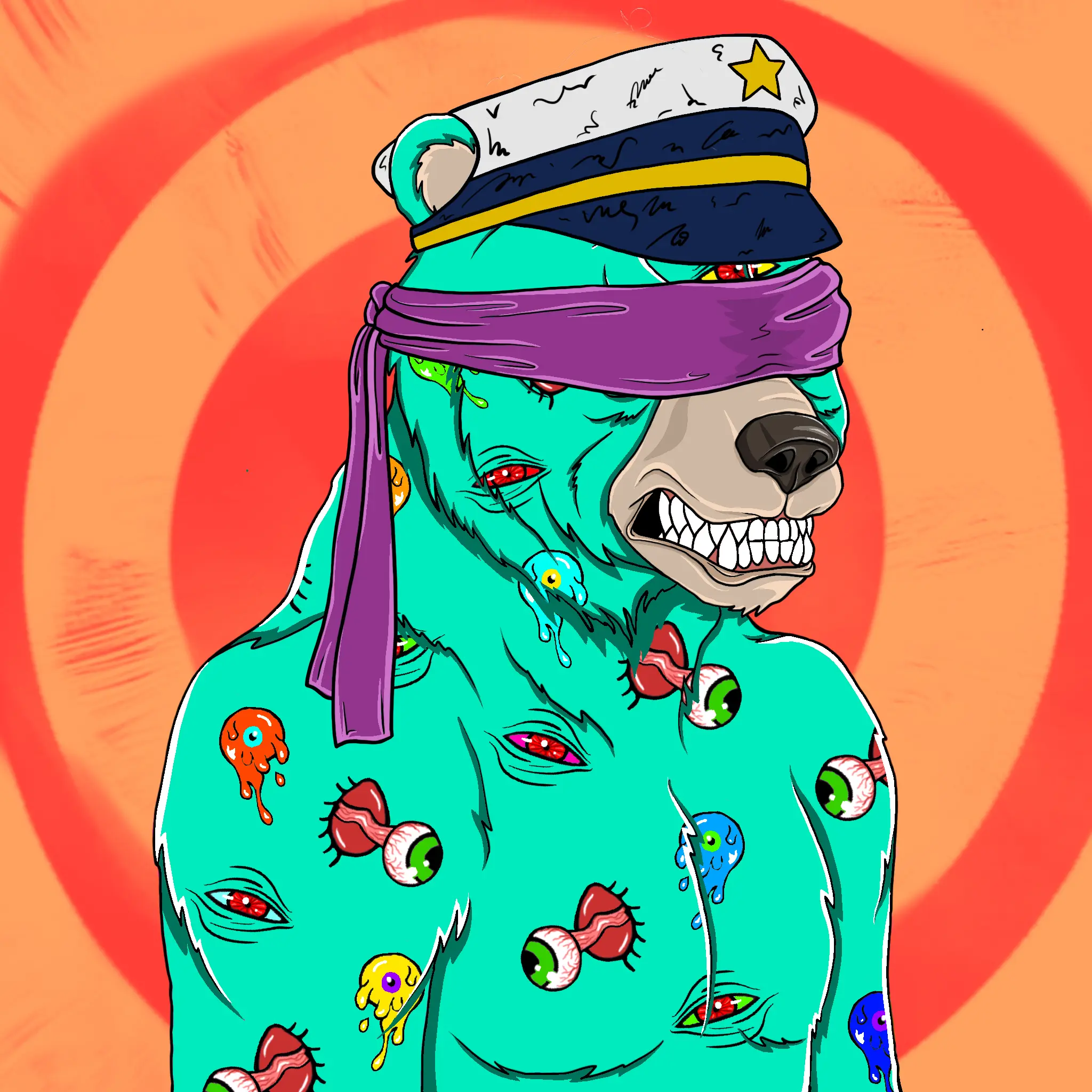 Mad Bears #1164 NFT on Algorand