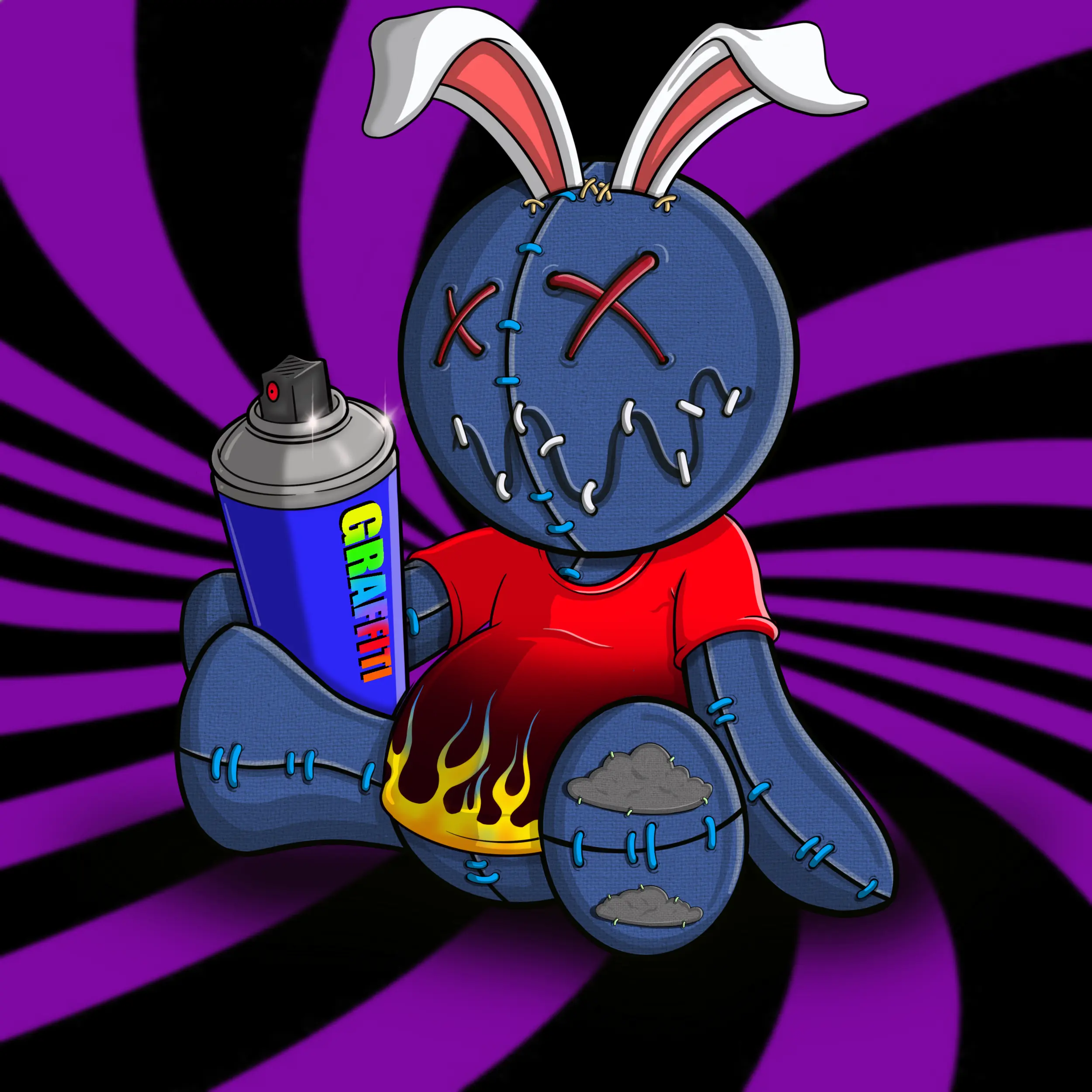 Trippy Stitch #95 NFT on Algorand