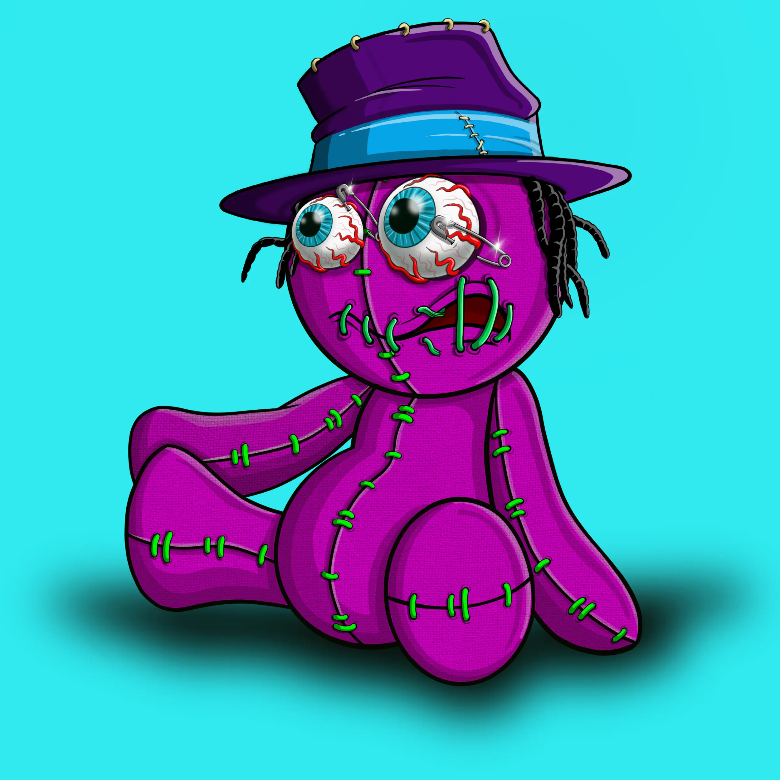 Trippy Stitch #550 NFT on Algorand