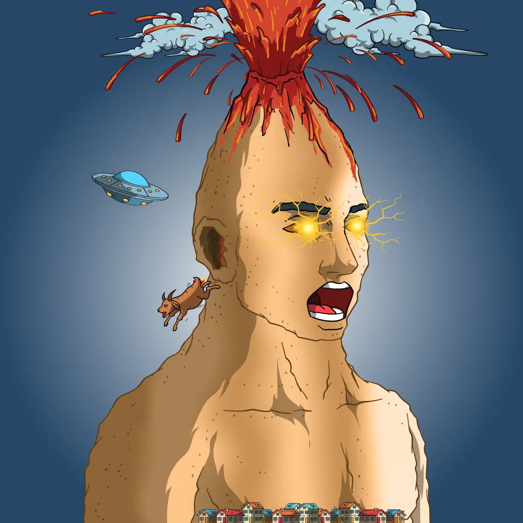 Volcano Boyz #1498 NFT on Algorand