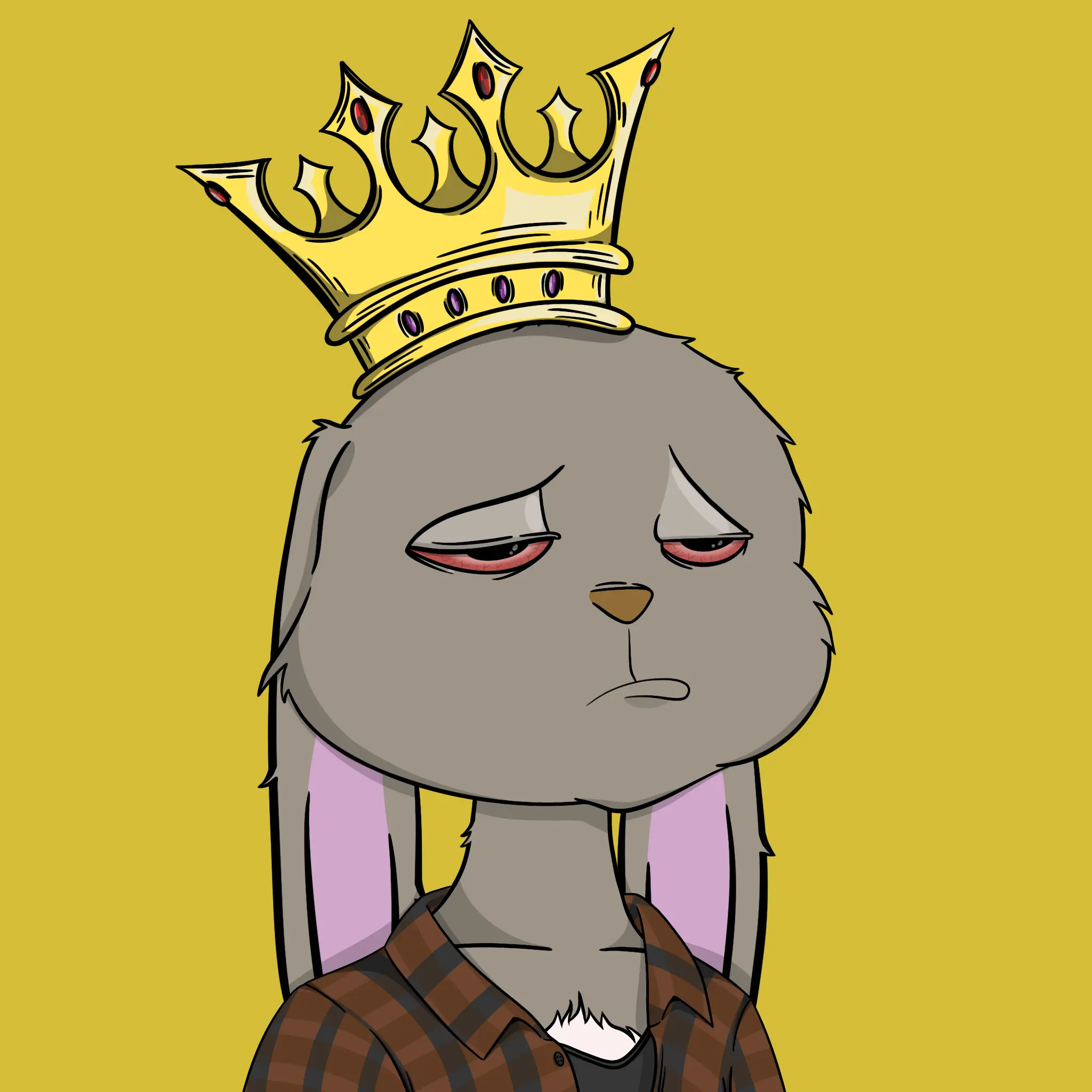 Bad Bunny Society #2614 NFT on Algorand