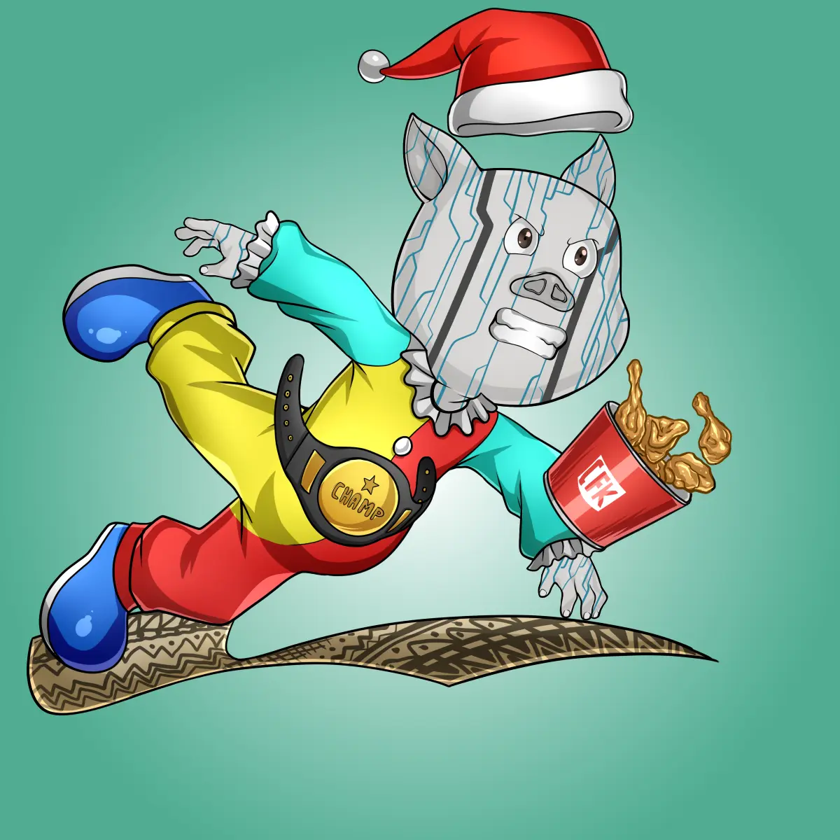 Rug Friends  #2722 NFT on Algorand