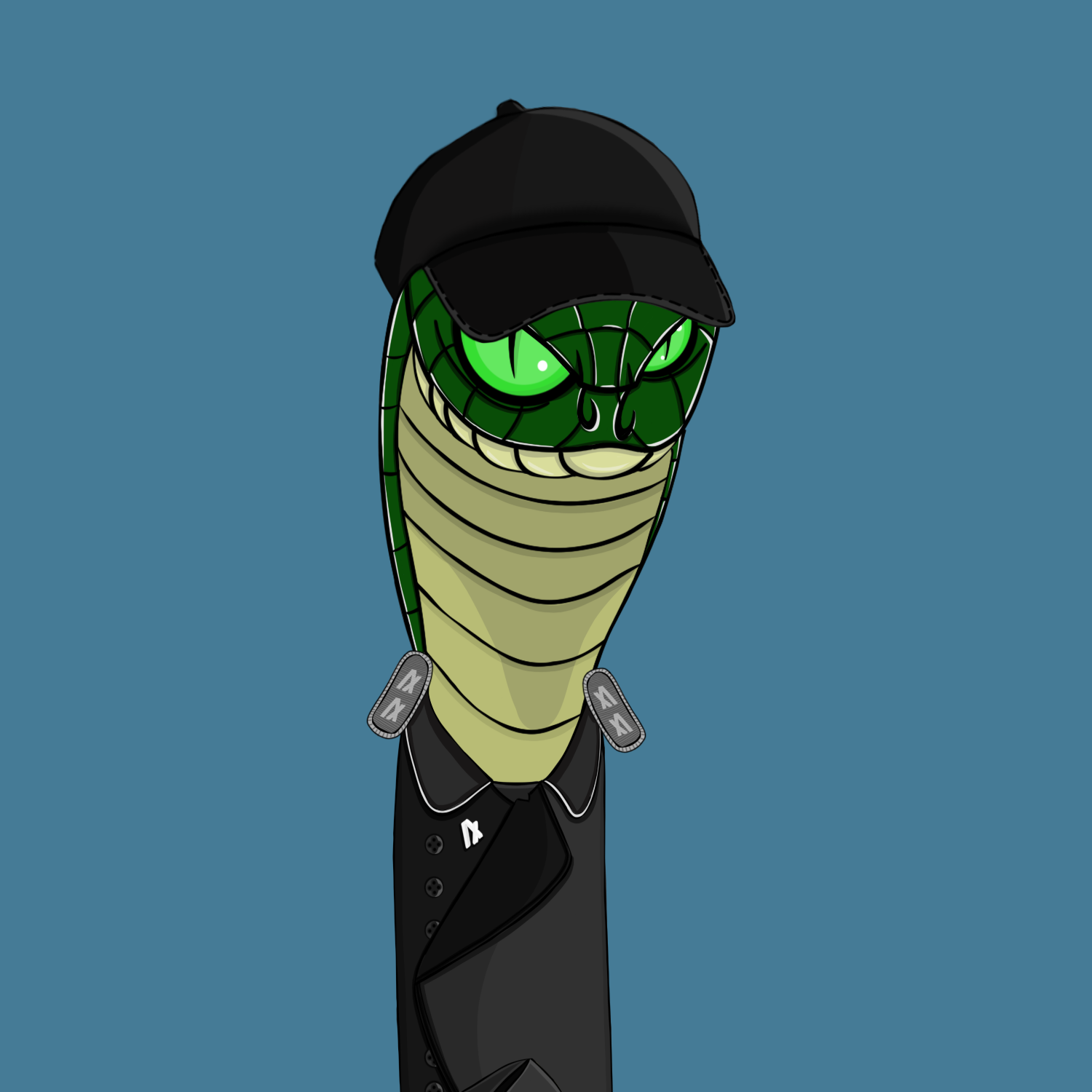 The Snake Cartel #206 NFT on Algorand