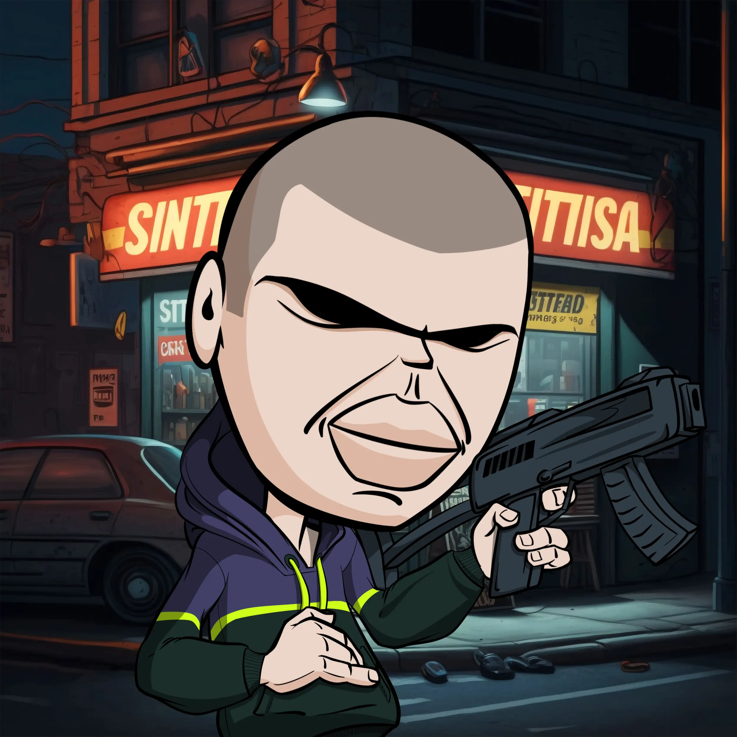 CoolCockGangs #615 NFT on Algorand