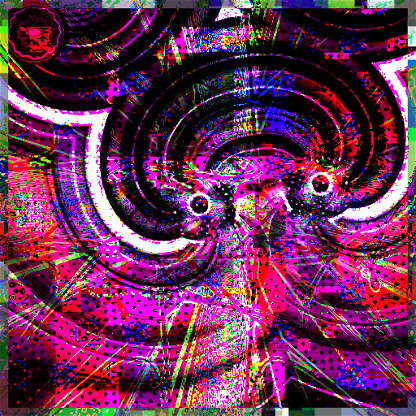 Psychedelic Squid #16