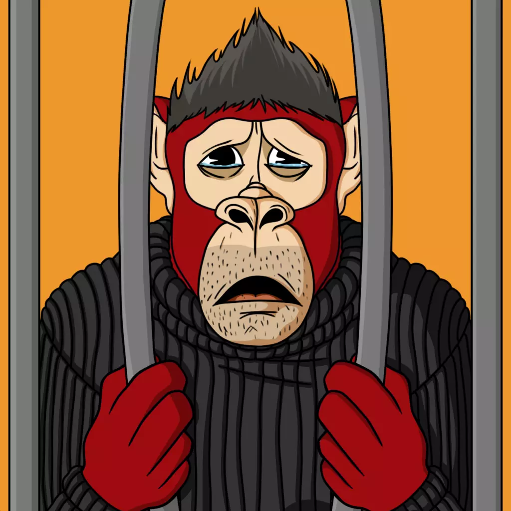 Prisoner Apes #1312 NFT on Algorand