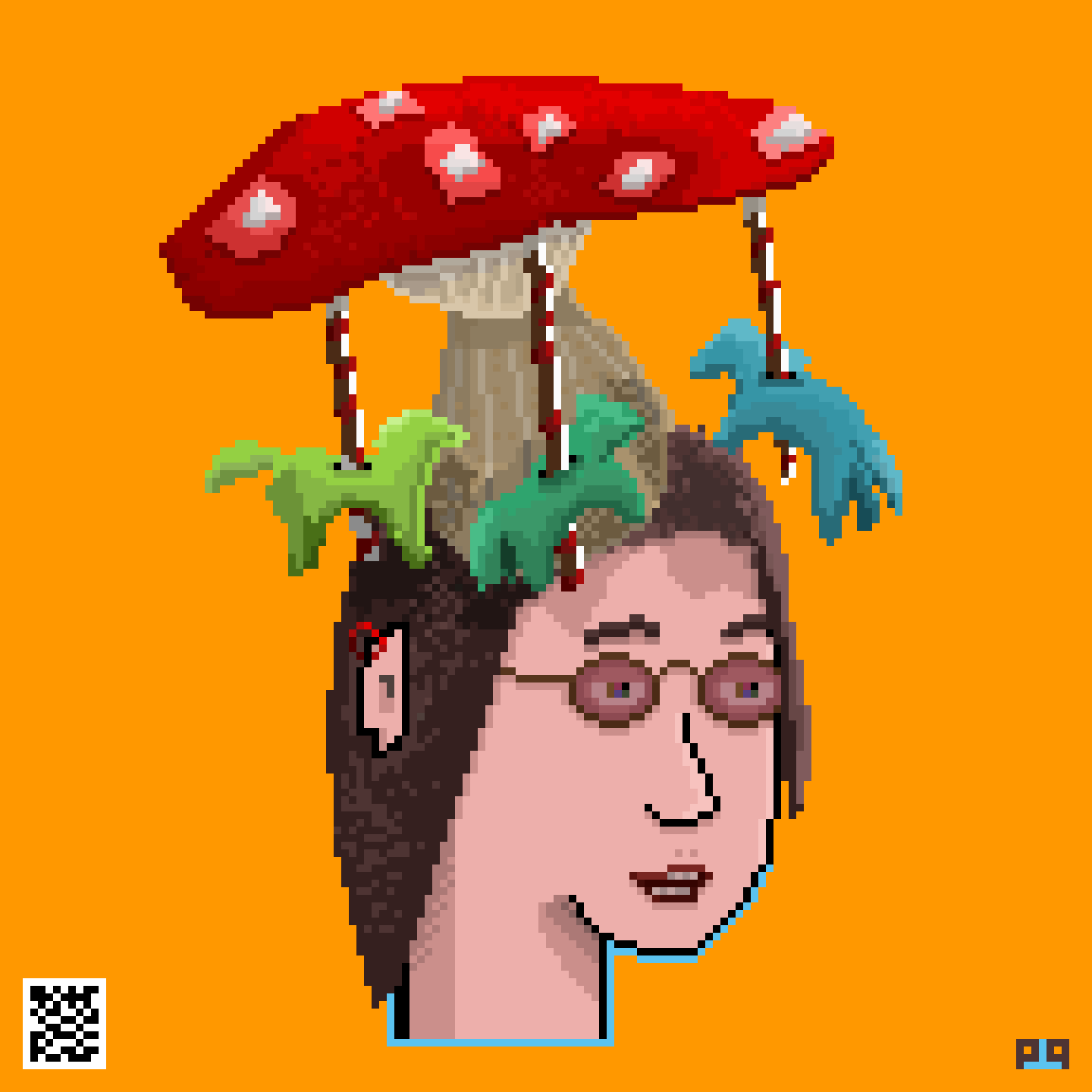 Pixeltrait #98 NFT on Algorand