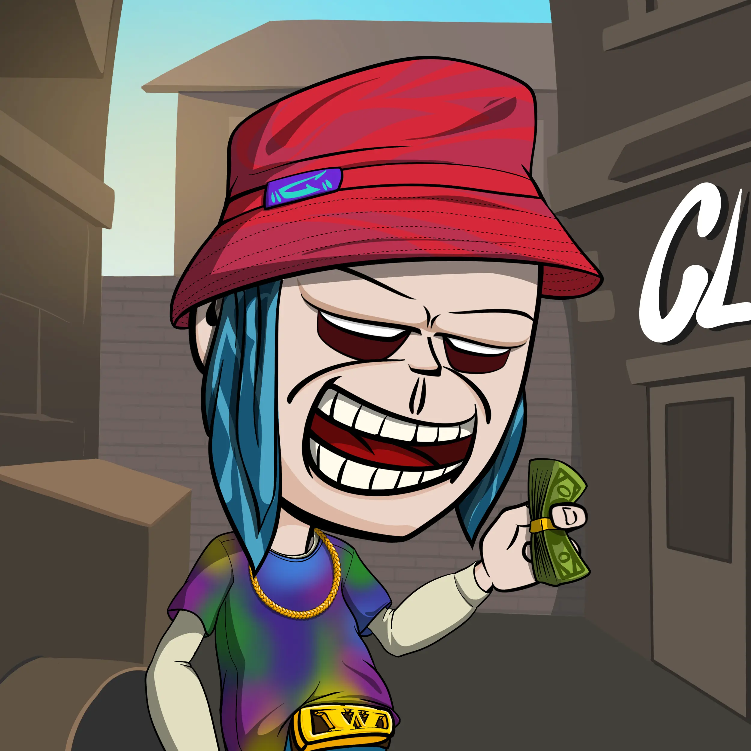 CoolCockGangs #555 NFT on Algorand