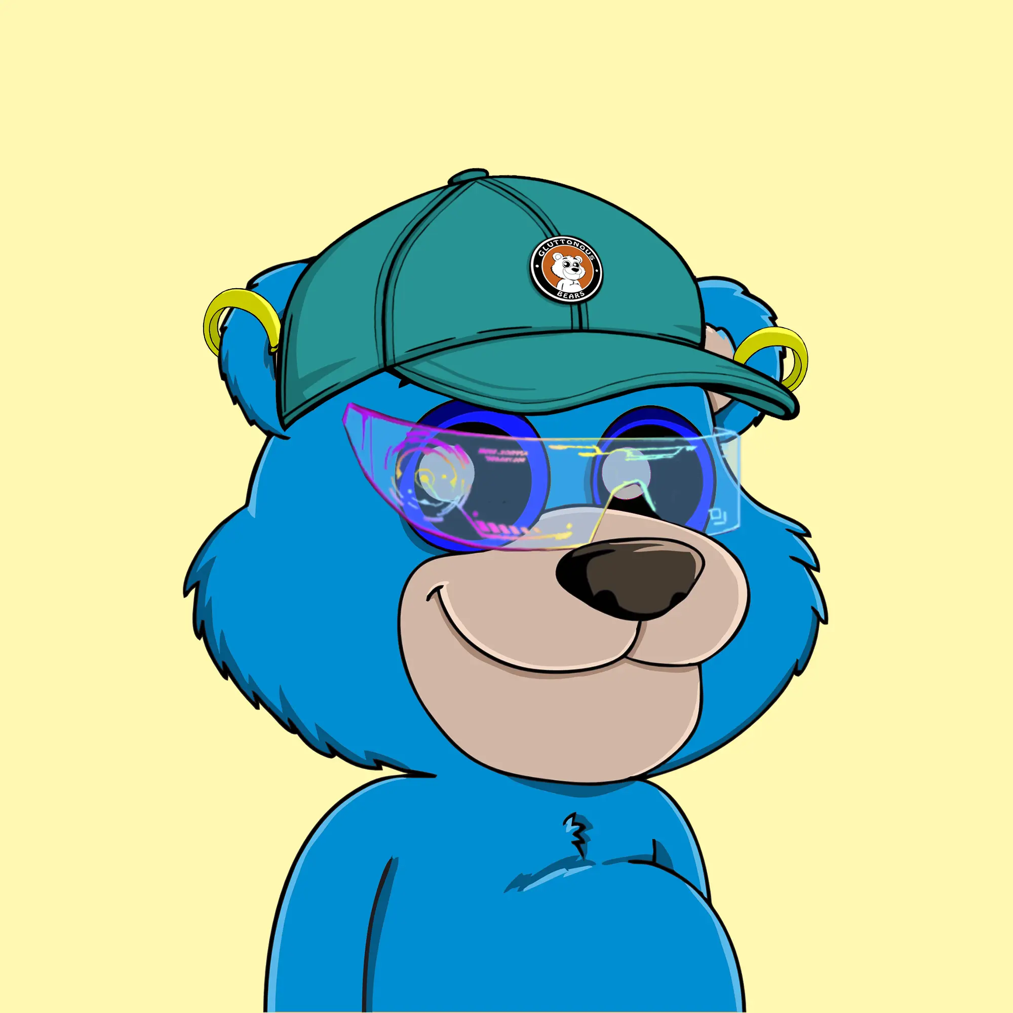 Gluttonous Bears #138 NFT on Algorand