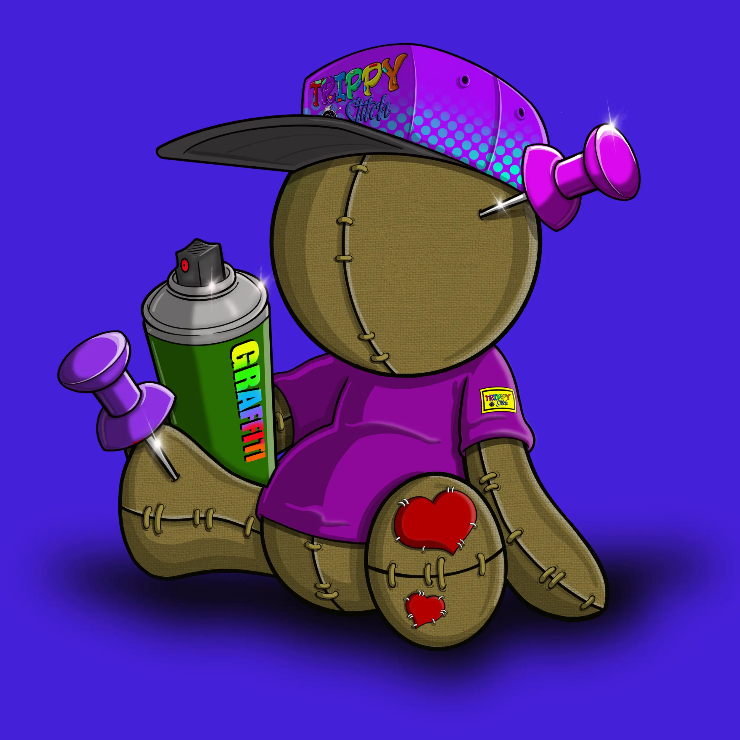 Trippy Stitch #1131 NFT on Algorand