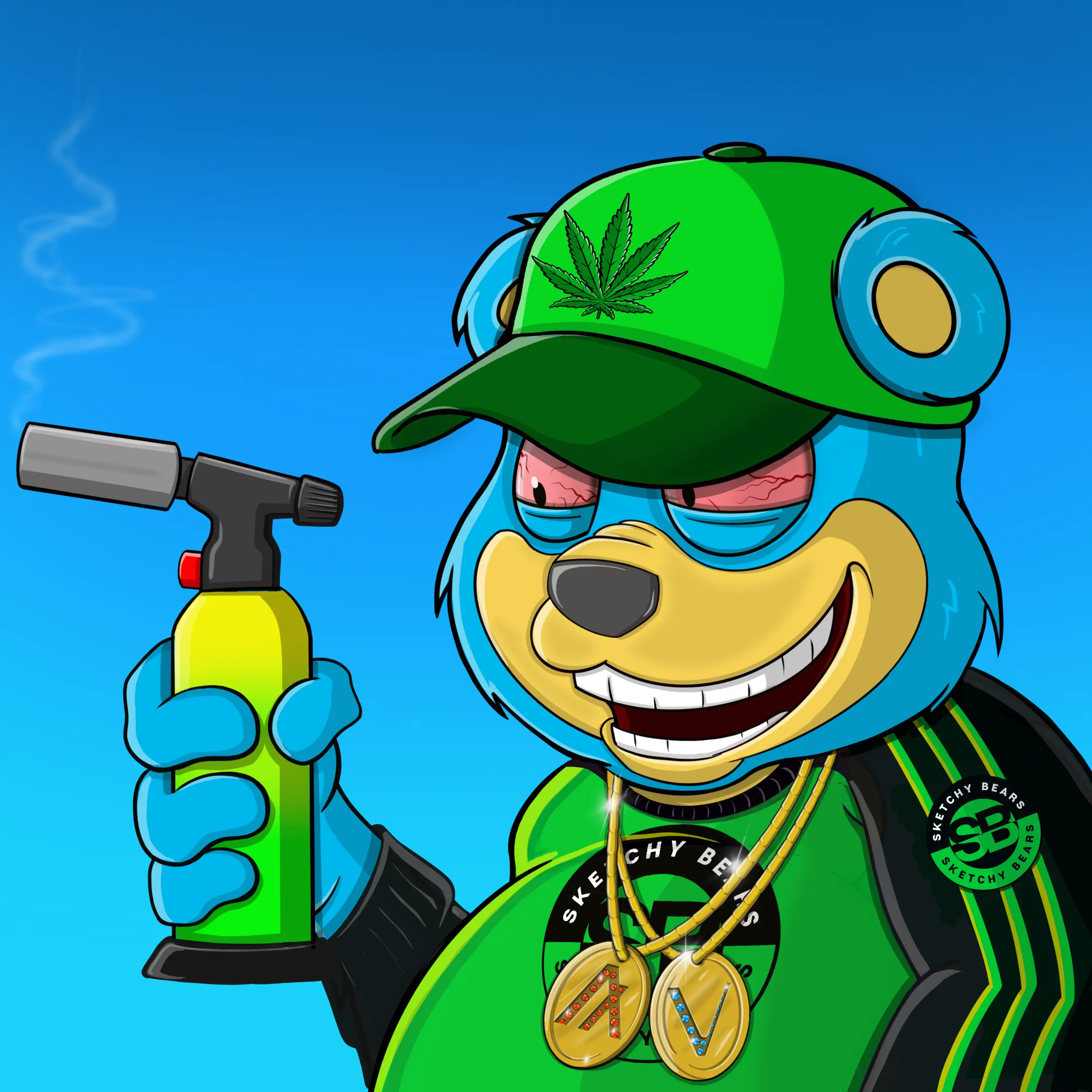 Burnin Bears #506 NFT on Algorand