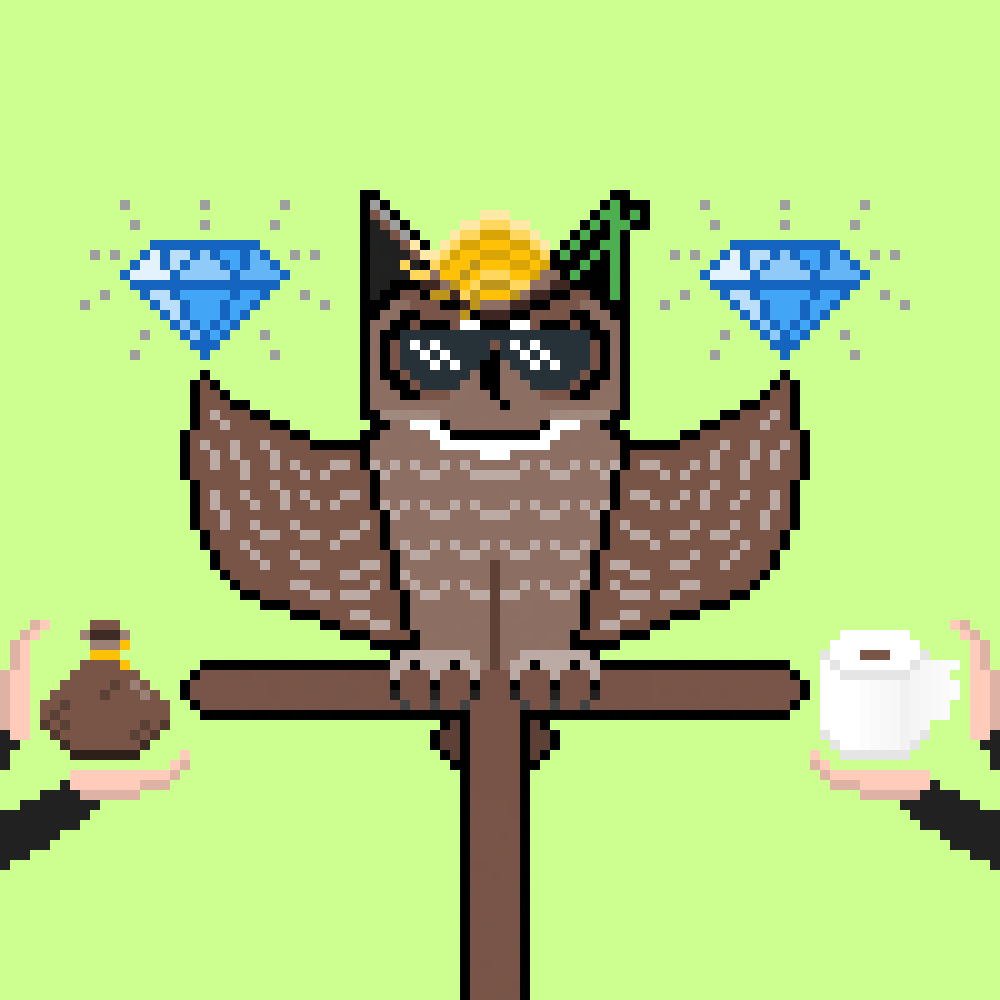 AlgoOwl Rare #018 NFT on Algorand