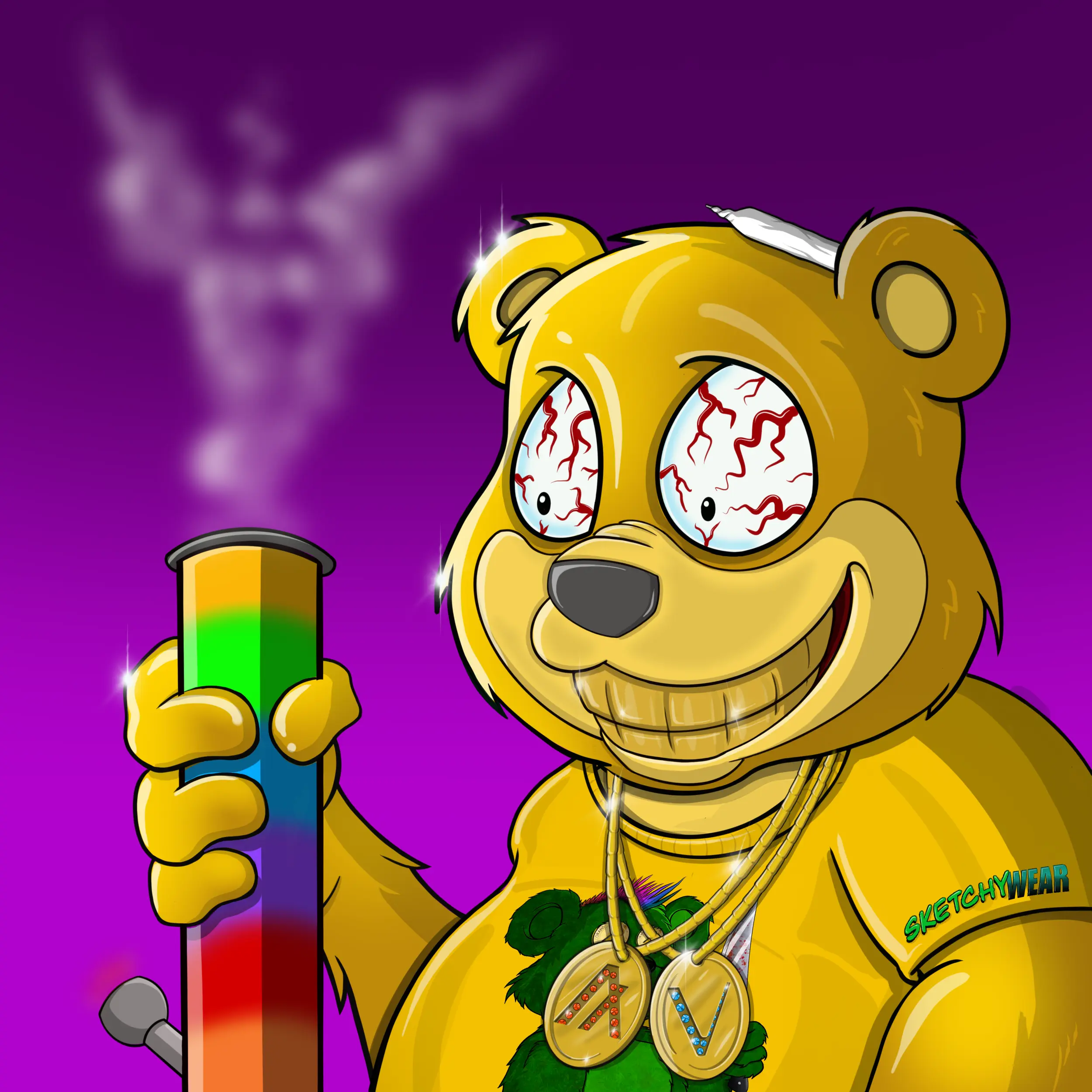 Burnin Bears #2091 NFT on Algorand