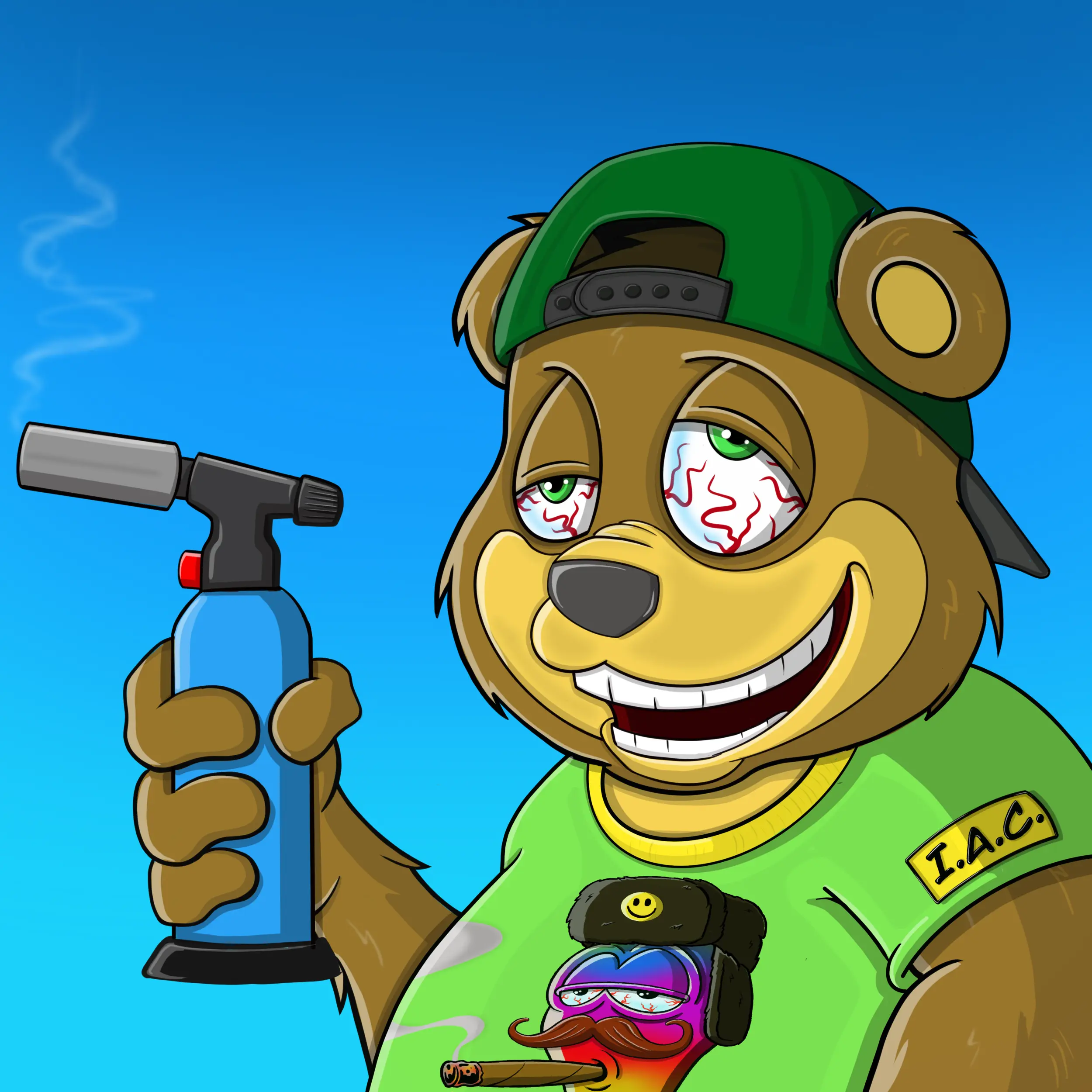 Burnin Bears #1836 NFT on Algorand