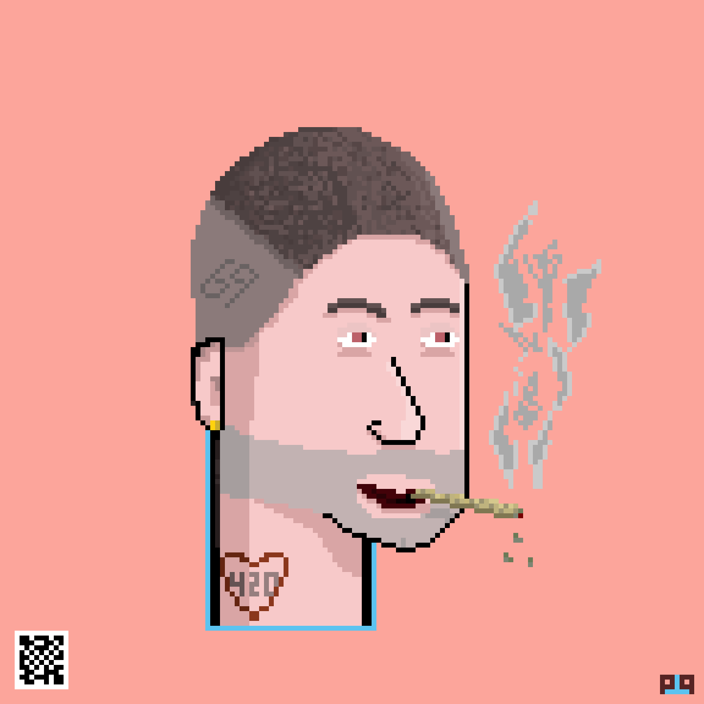 Pixeltrait Special Edition #004 NFT on Algorand